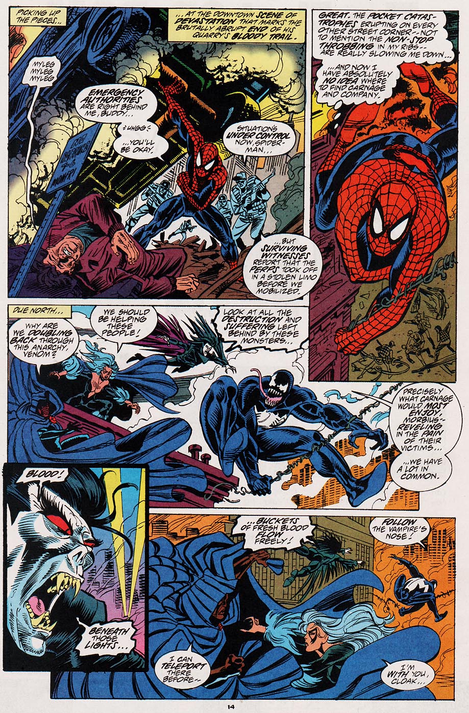 Read online Web of Spider-Man (1985) comic -  Issue #102 - 12