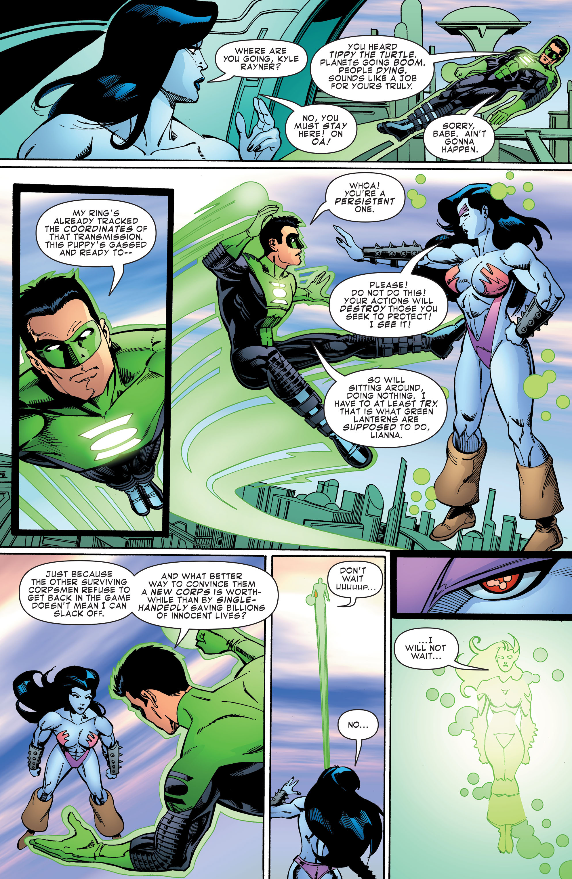 Read online Green Lantern (1990) comic -  Issue #166 - 7