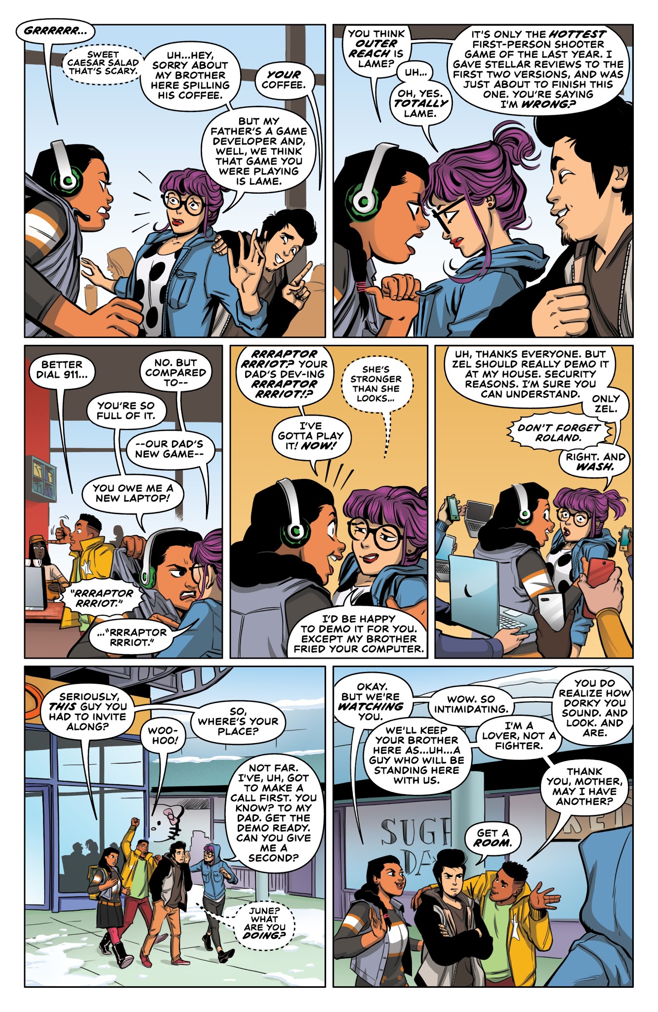 Read online Three O'Clock Club comic -  Issue #3 - 13