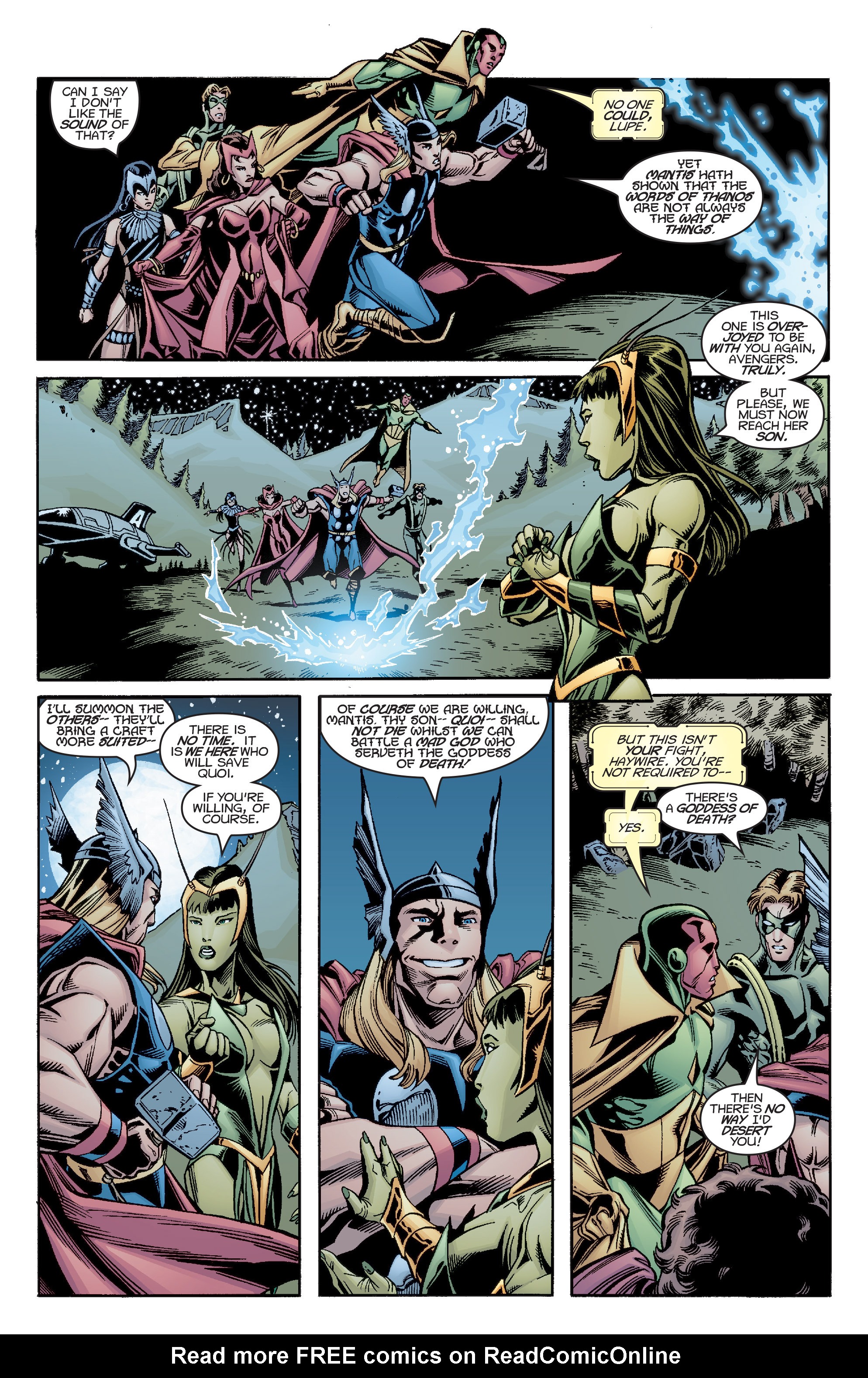 Read online Avengers: Celestial Quest comic -  Issue #2 - 7