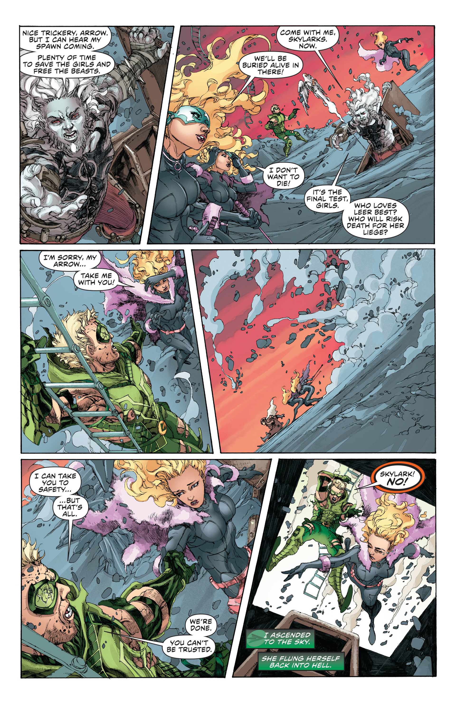 Read online Green Arrow (2011) comic -  Issue #9 - 19