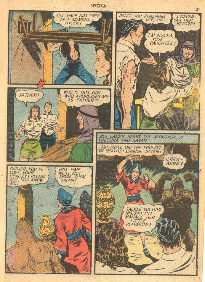 Read online Jungle Girl (1942) comic -  Issue #1 - 31