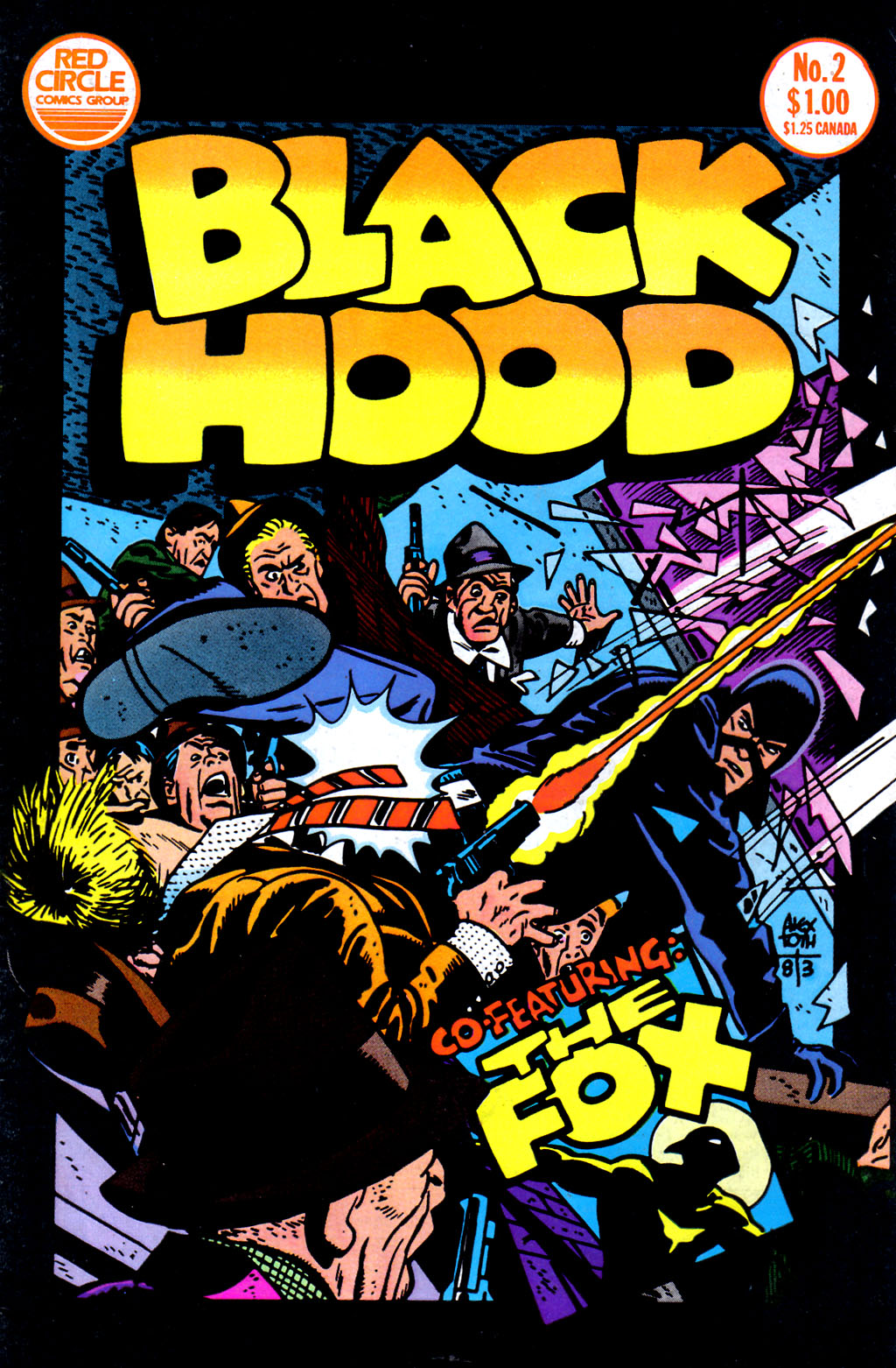 Read online The Black Hood (1983) comic -  Issue #2 - 1