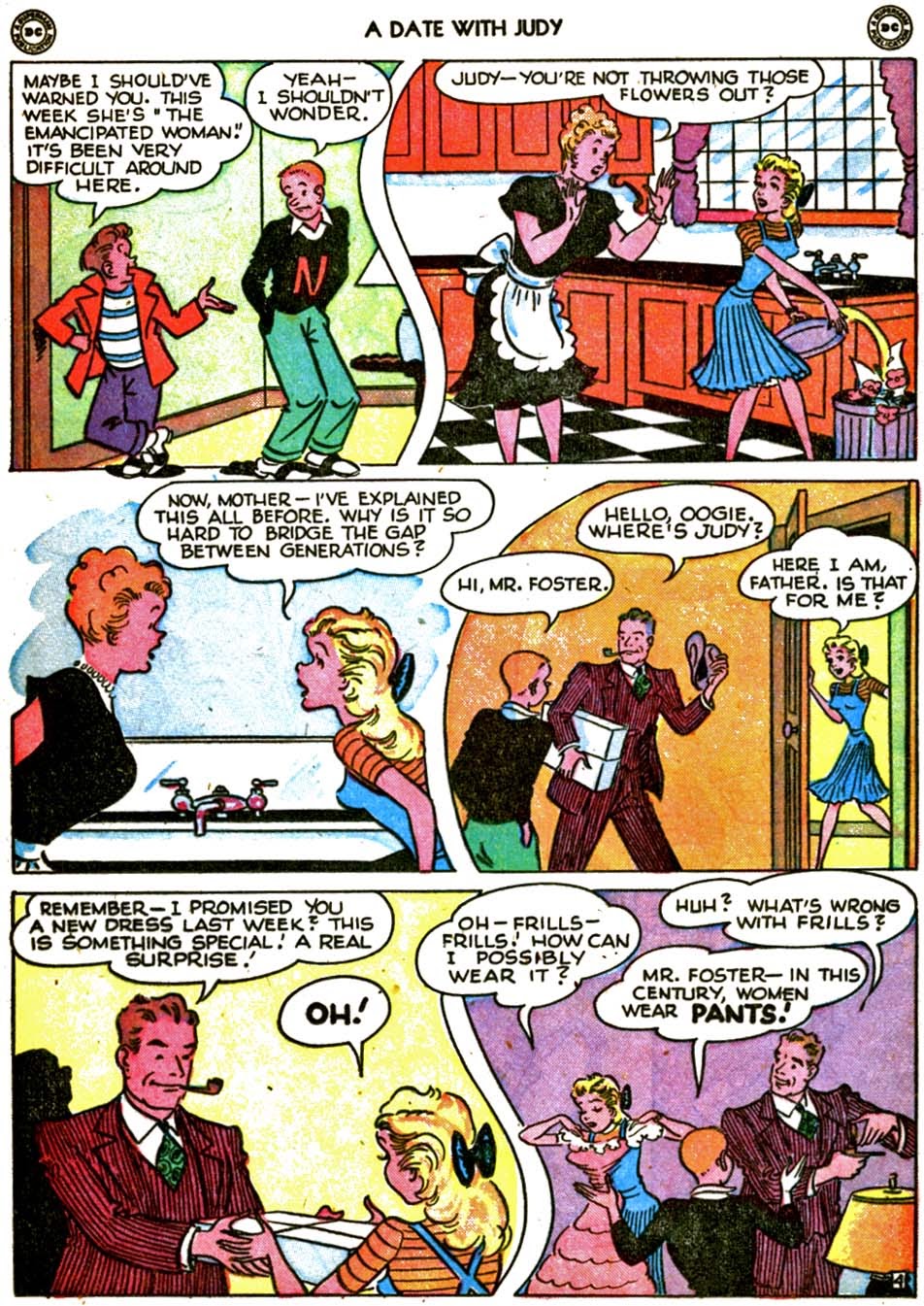 Read online A Date with Judy comic -  Issue #2 - 18