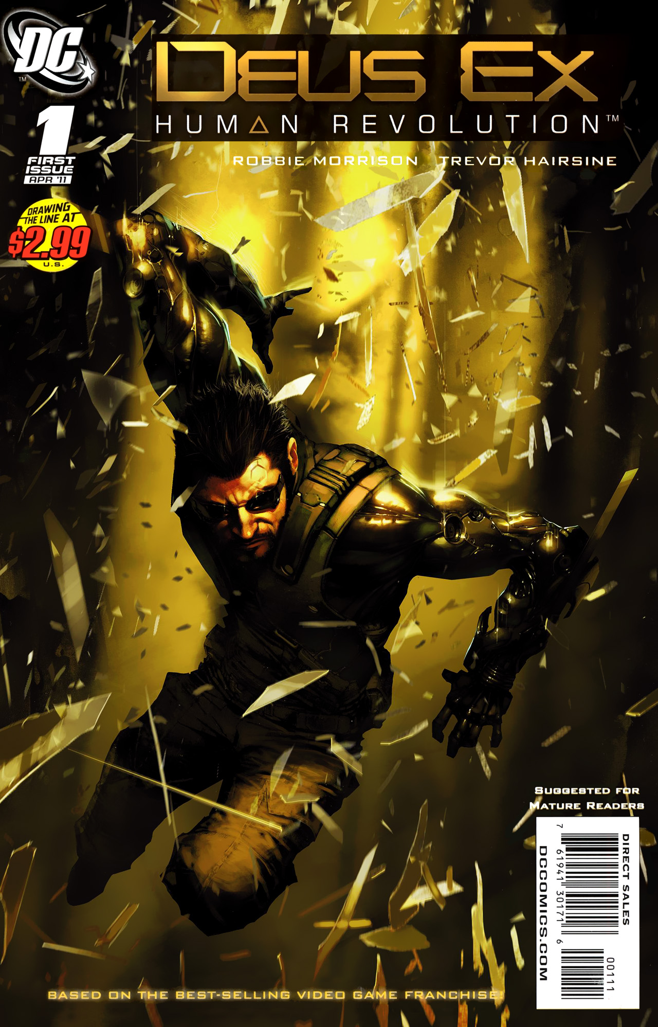 Read online Deus Ex comic -  Issue #1 - 1