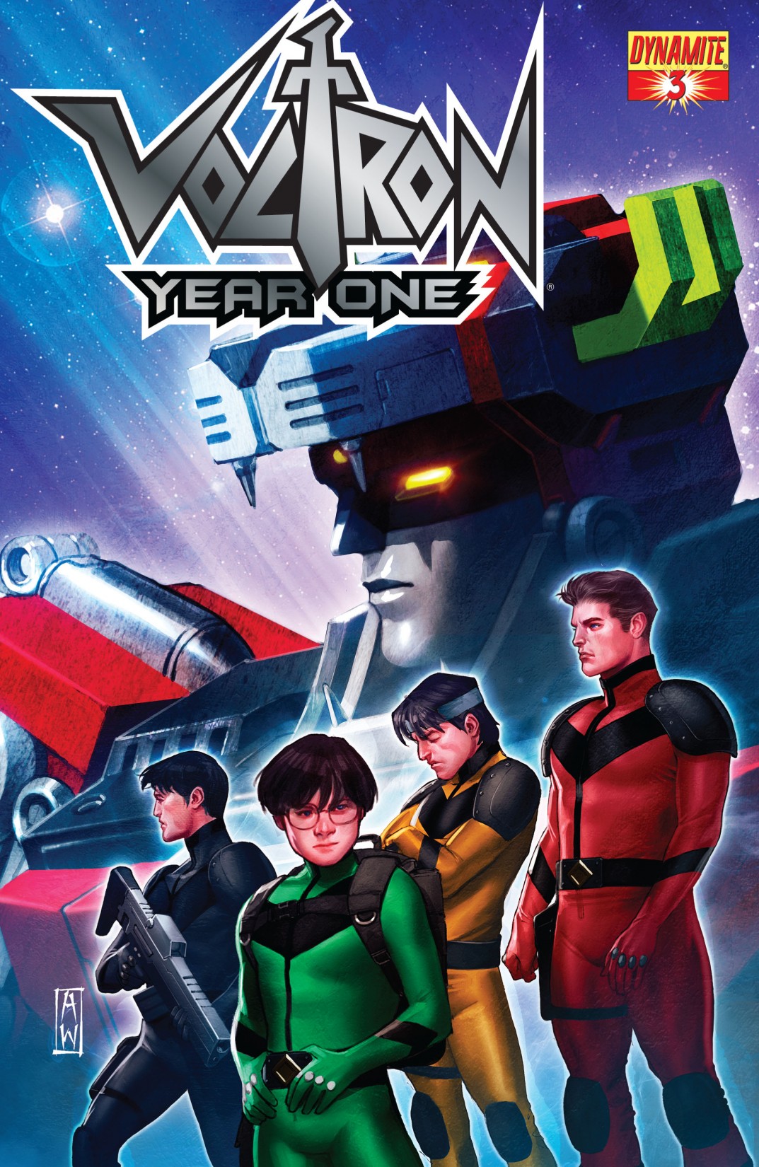 Read online Voltron: Year One comic -  Issue #3 - 1