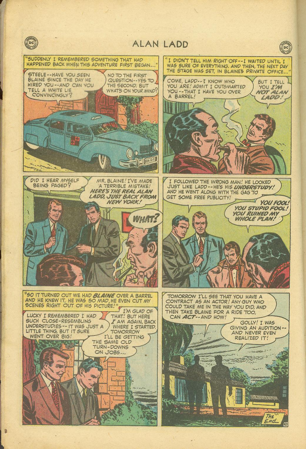 Read online Adventures of Alan Ladd comic -  Issue #7 - 12