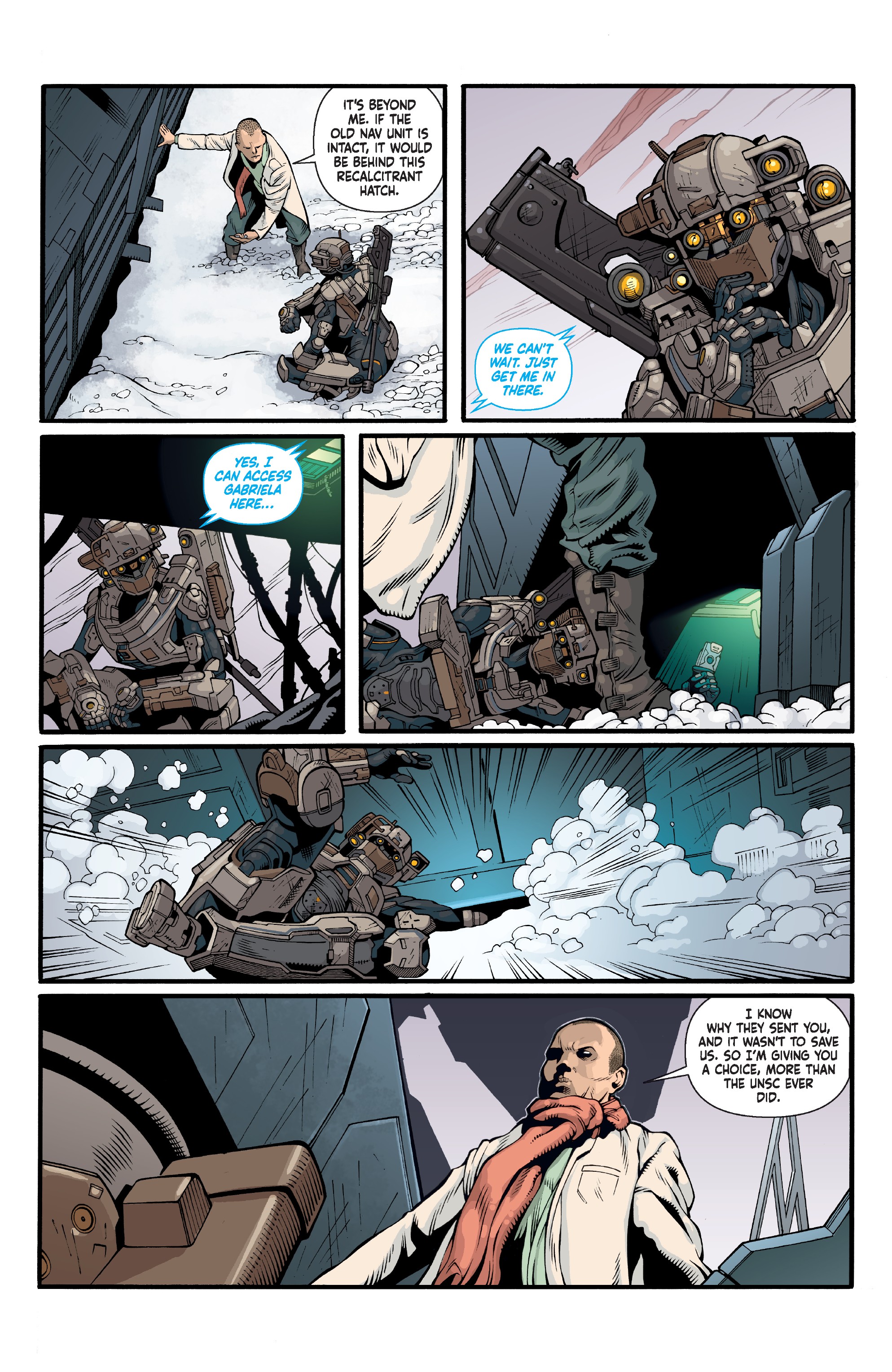 Read online Halo: Lone Wolf comic -  Issue #3 - 21