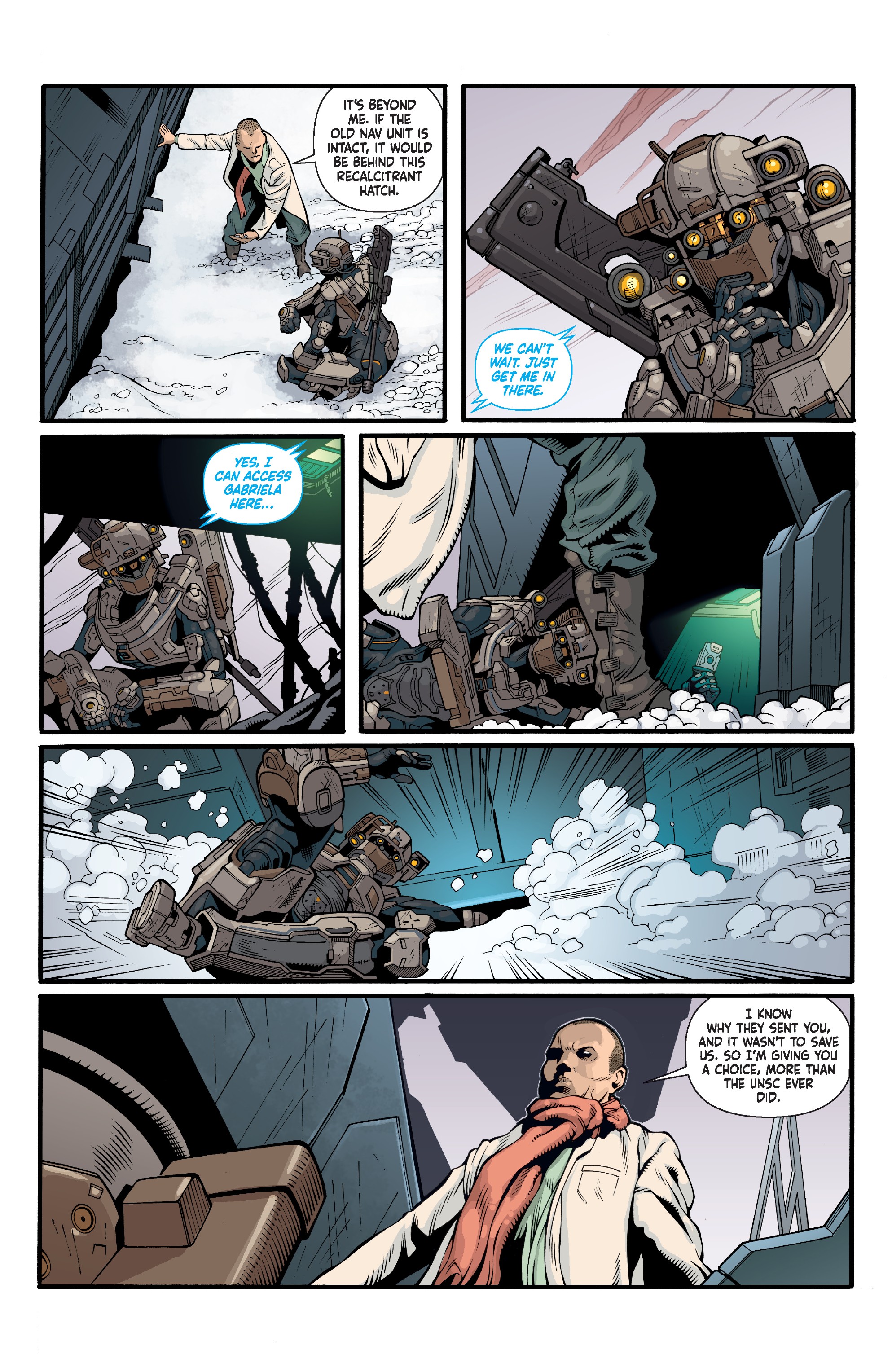 Read online Halo: Lone Wolf comic -  Issue #3 - 21