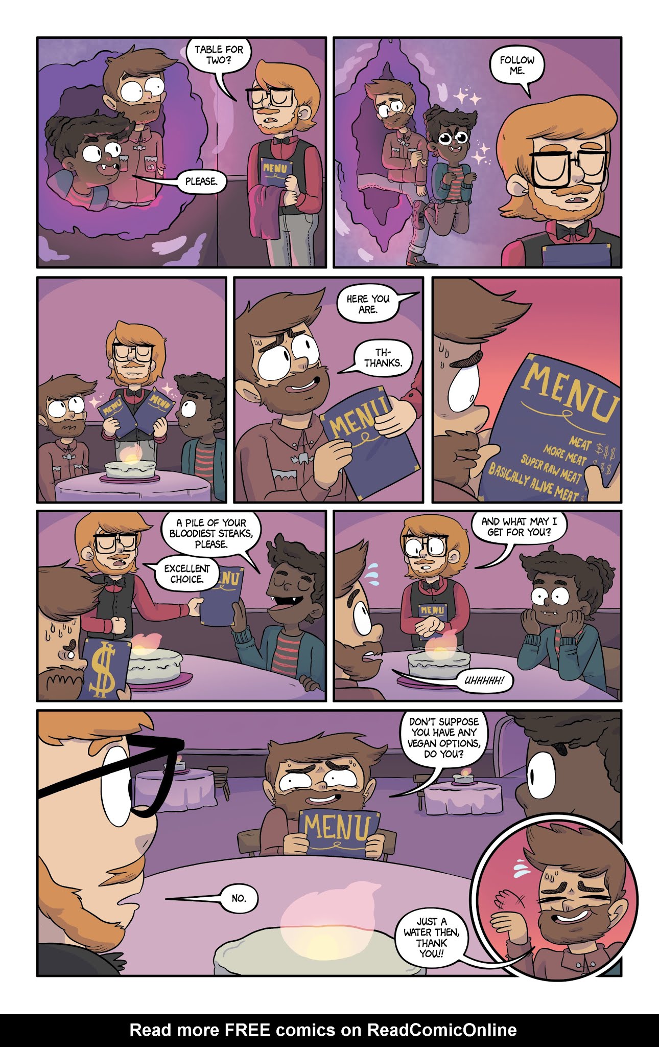 Read online Kim Reaper: Vampire Island comic -  Issue #3 - 7