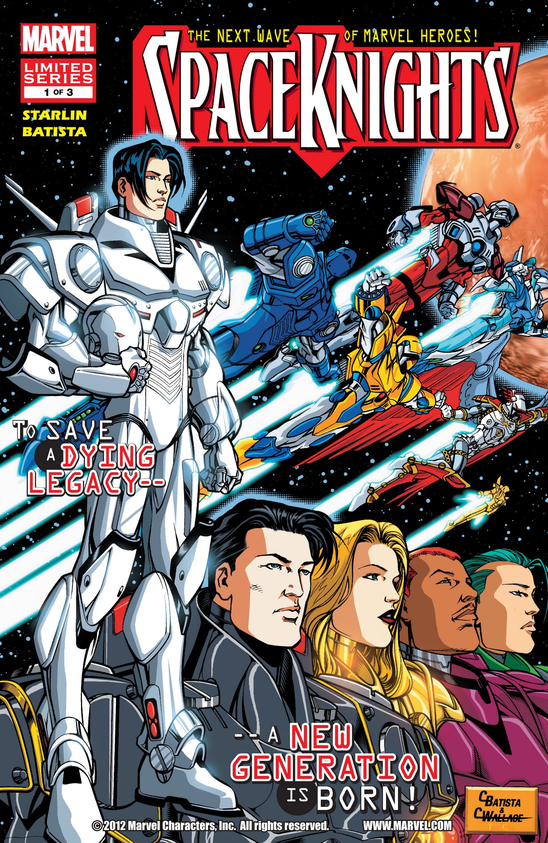 Read online Spaceknights (2012) comic -  Issue #1 - 1