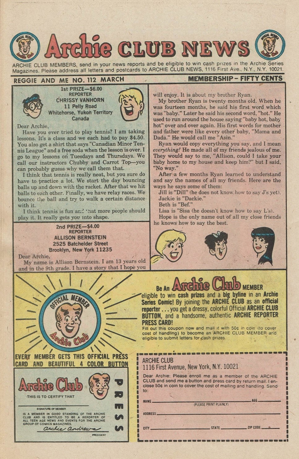 Read online Reggie and Me (1966) comic -  Issue #112 - 26