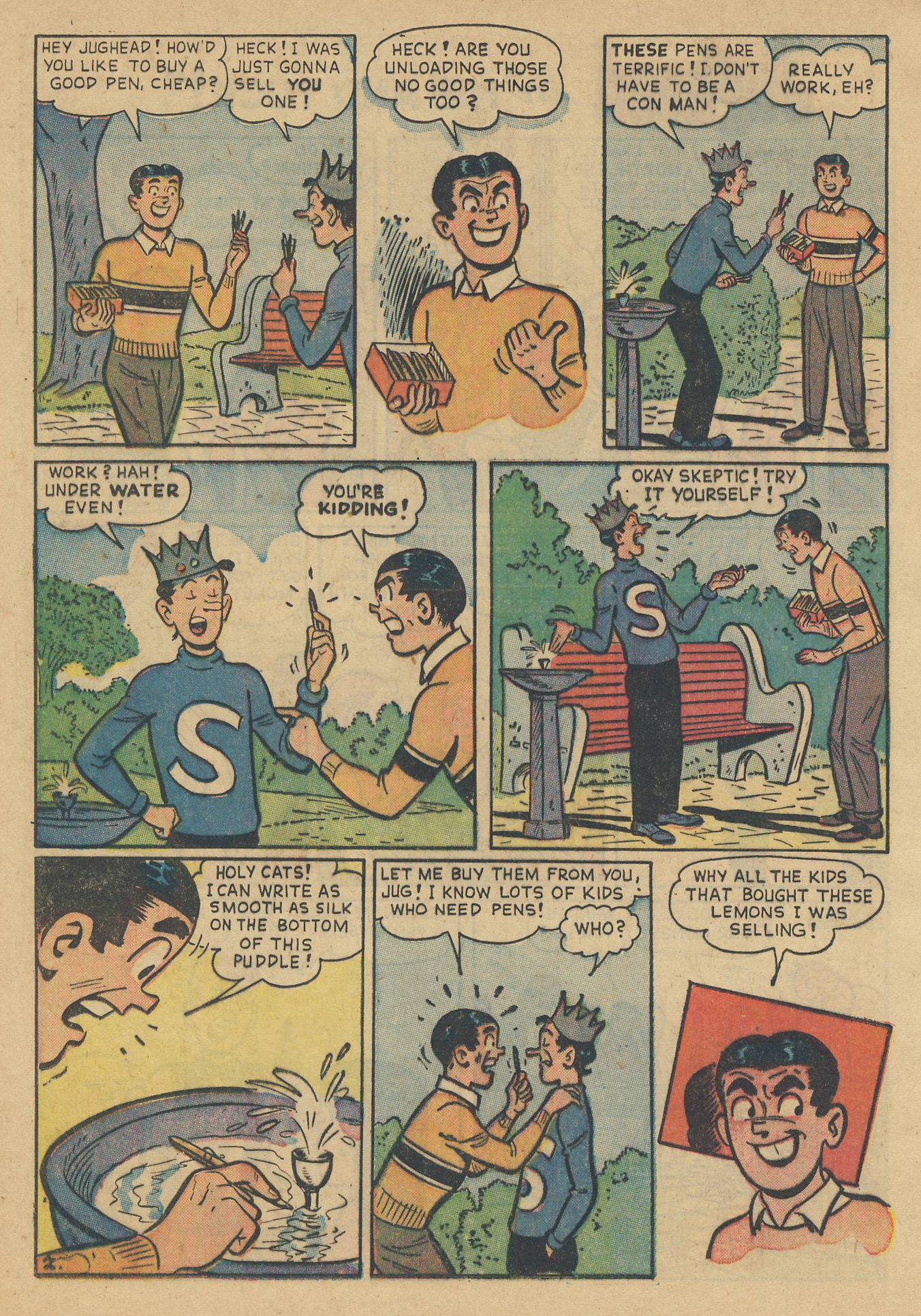 Read online Archie's Pal Jughead Annual comic -  Issue #4 - 56