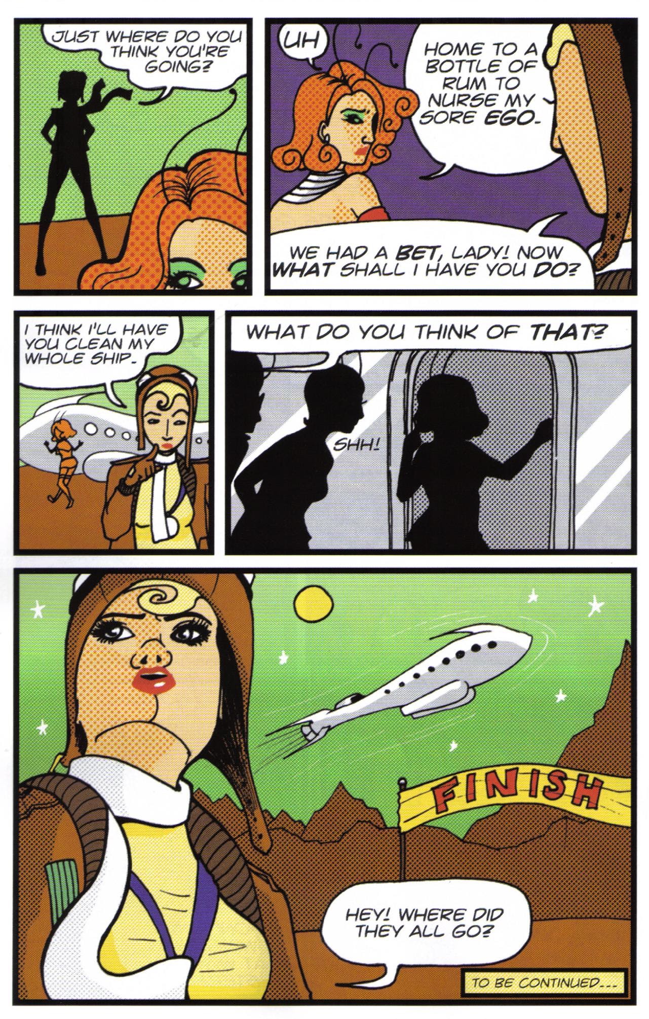 Read online I Was Kidnapped By Lesbian Pirates From Outer Space comic -  Issue #4 - 24