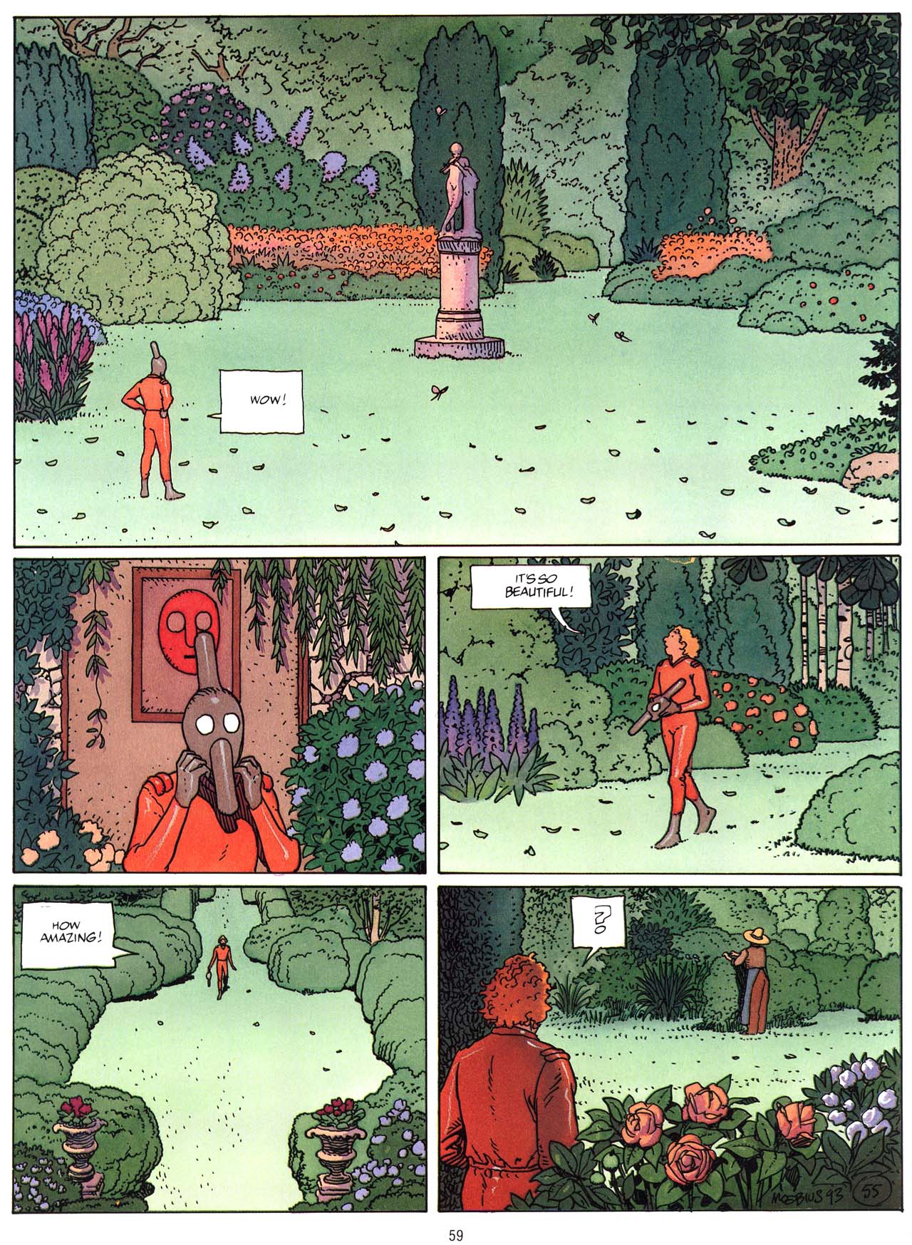 Read online Epic Graphic Novel: Moebius comic -  Issue # TPB 9 - 61