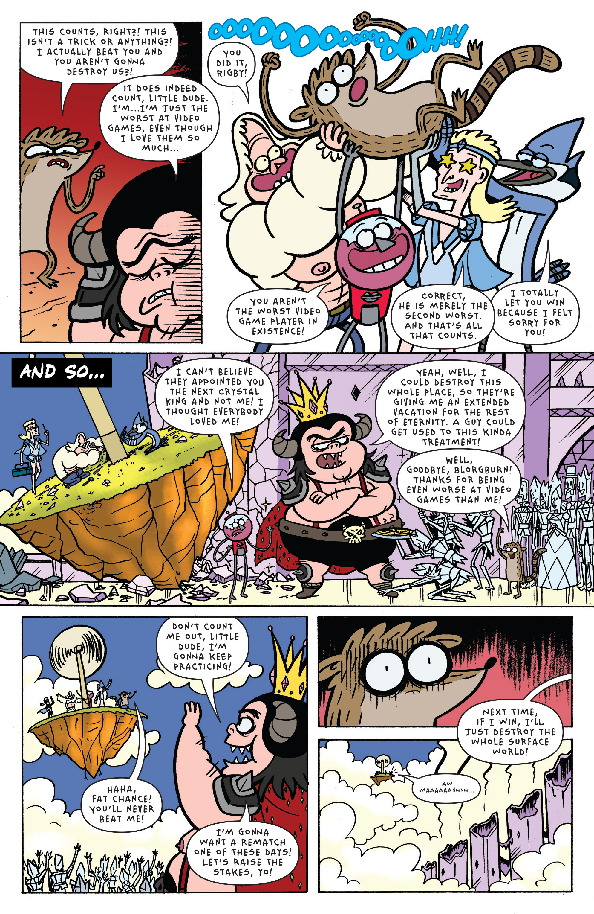 Read online Regular Show comic -  Issue #32 - 14