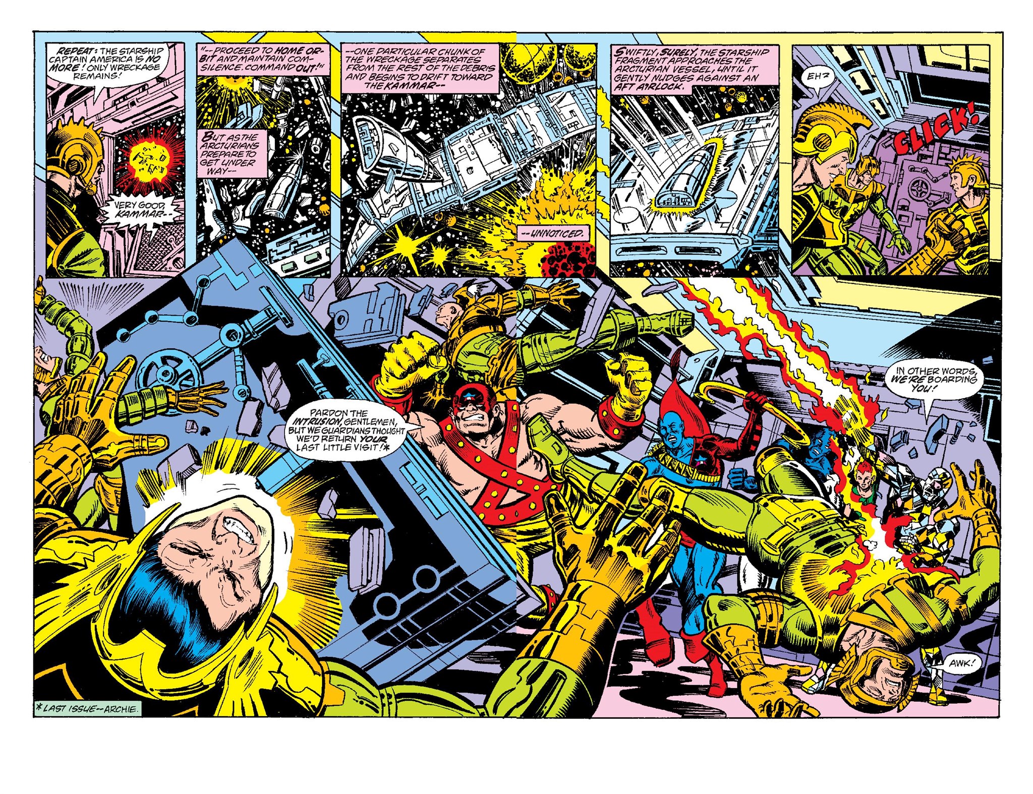 Read online Guardians of the Galaxy Epic Collection: Earth Shall Overcome comic -  Issue # TPB (Part 4) - 22