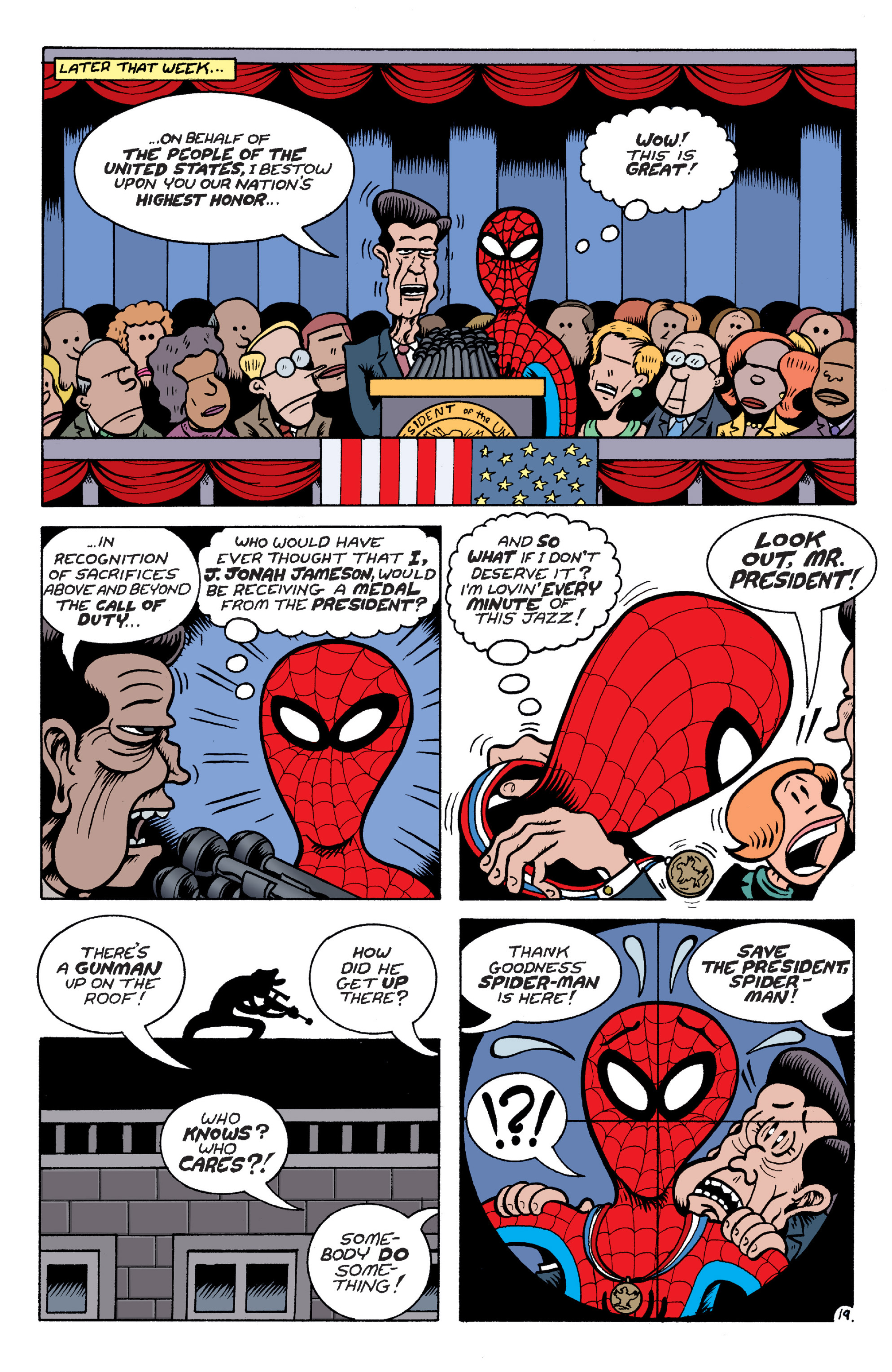 Read online Startling Stories: The Megalomaniacal Spider-Man comic -  Issue # Full - 20