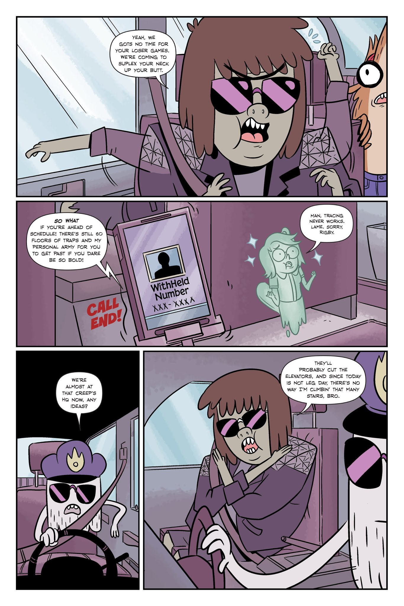 Read online Regular Show: Noir Means Noir, Buddy comic -  Issue # TPB (Part 1) - 87