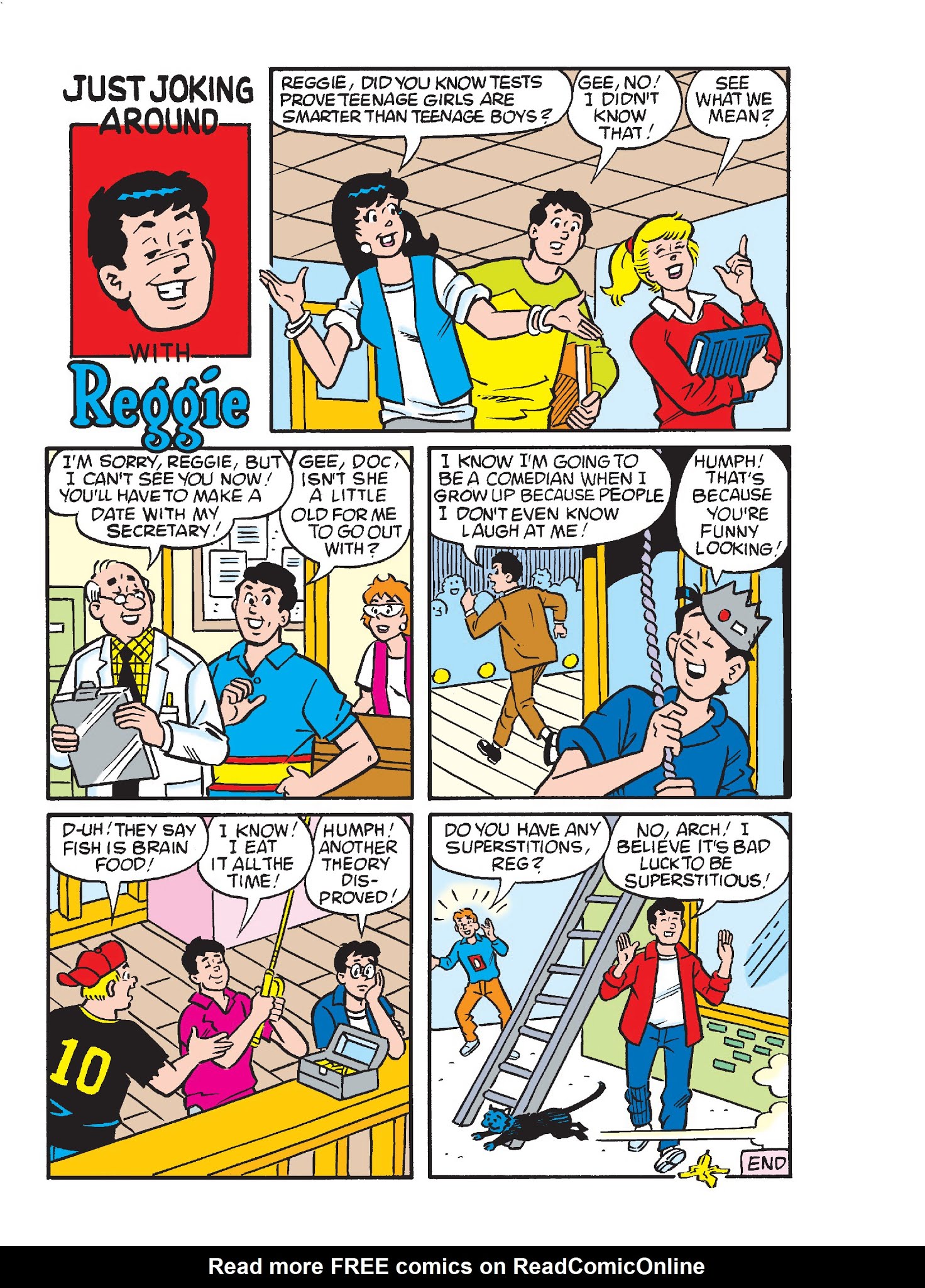 Read online Archie's Funhouse Double Digest comic -  Issue #25 - 56