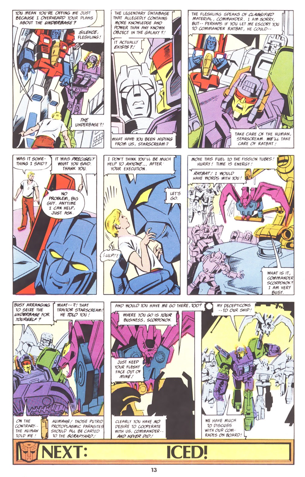 Read online The Transformers (UK) comic -  Issue #206 - 12