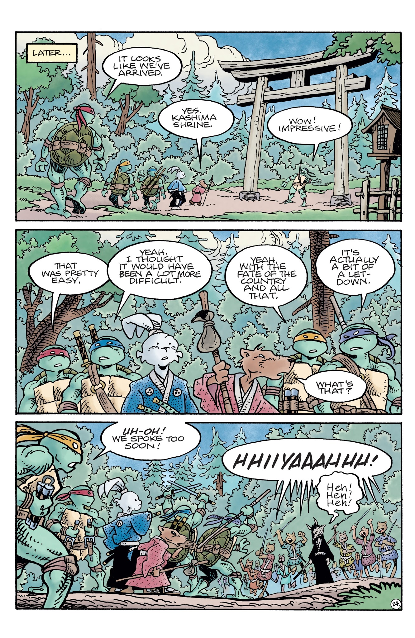 Read online Teenage Mutant Ninja Turtles/Usagi Yojimbo comic -  Issue # Full - 26