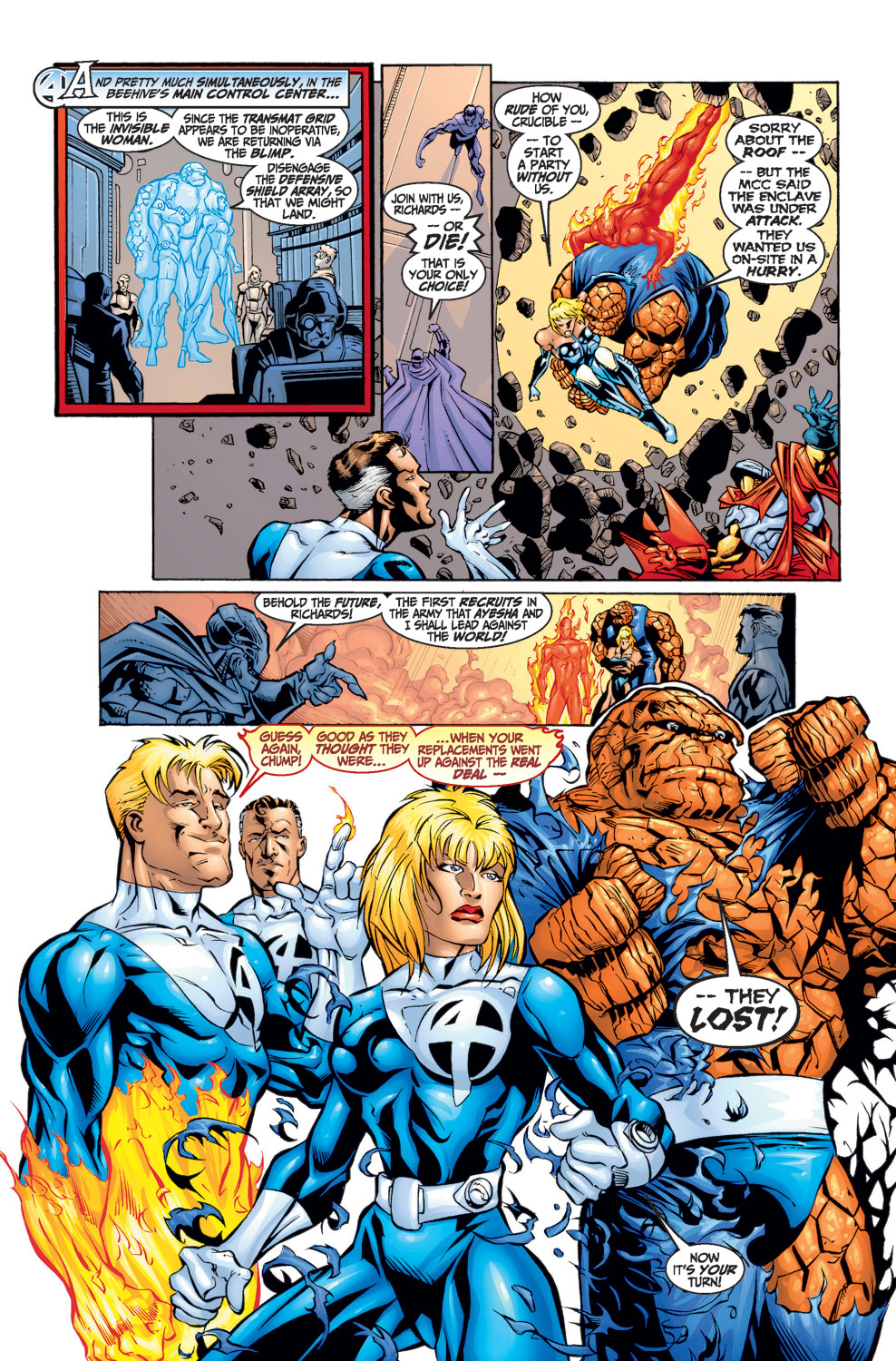 Read online Fantastic Four (1998) comic -  Issue #12 - 33