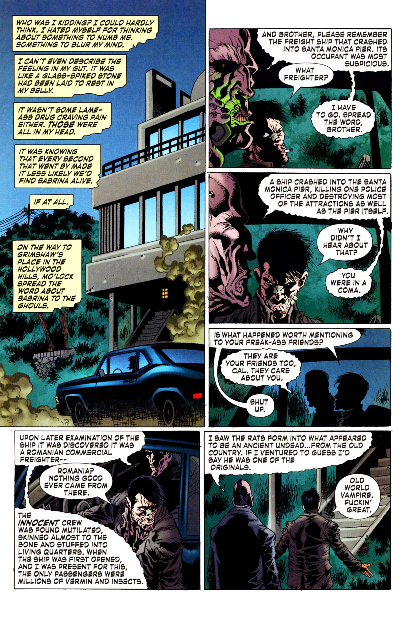 Read online Criminal Macabre: Two Red Eyes comic -  Issue #3 - 13