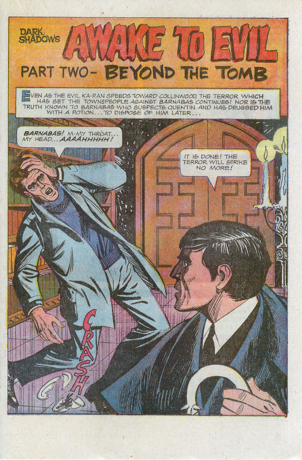 Read online Dark Shadows (1969) comic -  Issue #6 - 21