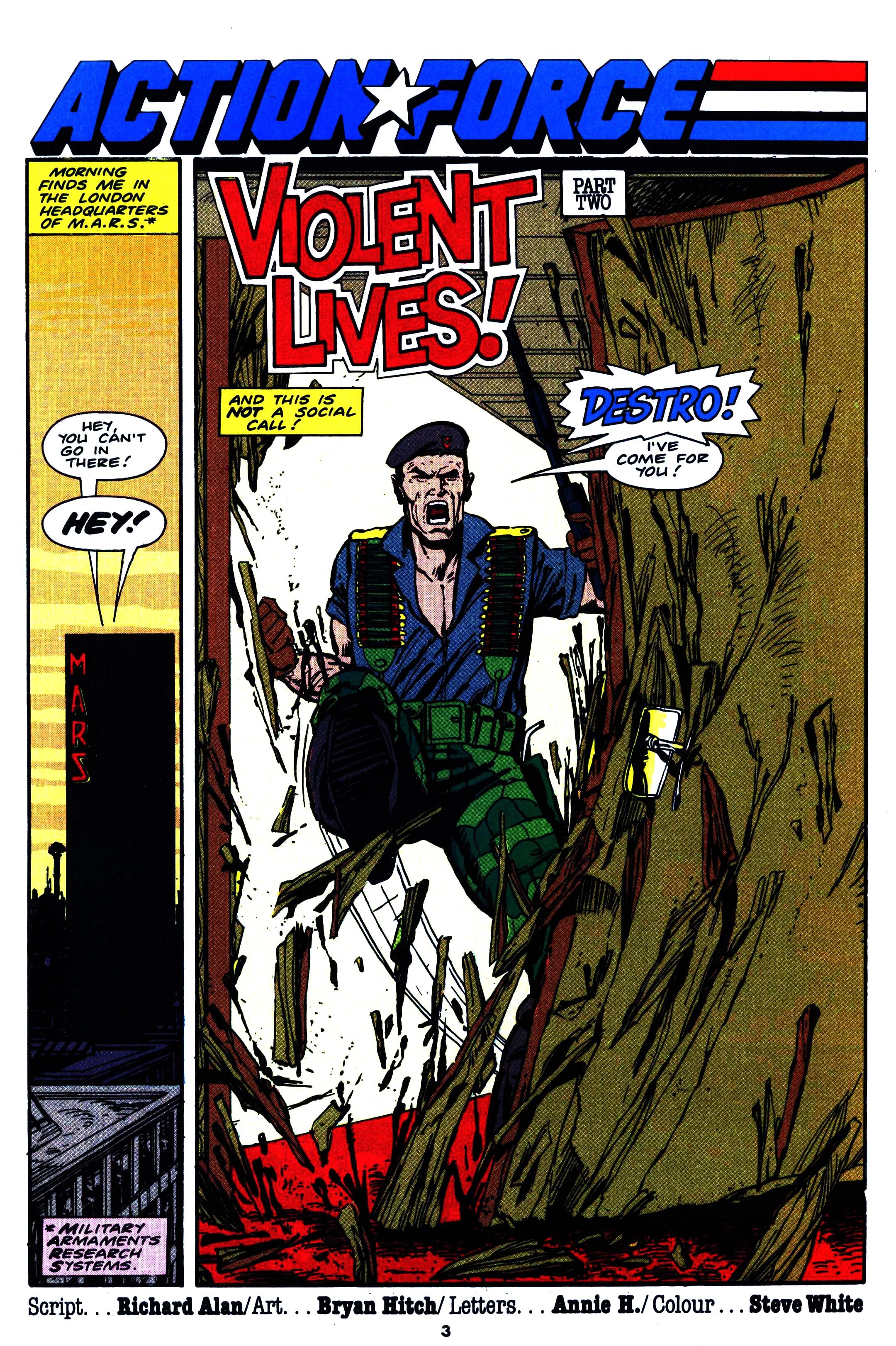Read online Action Force comic -  Issue #36 - 3