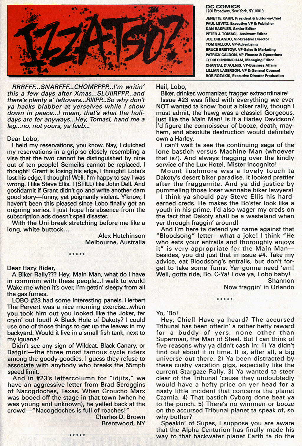 Read online Lobo (1993) comic -  Issue #27 - 23