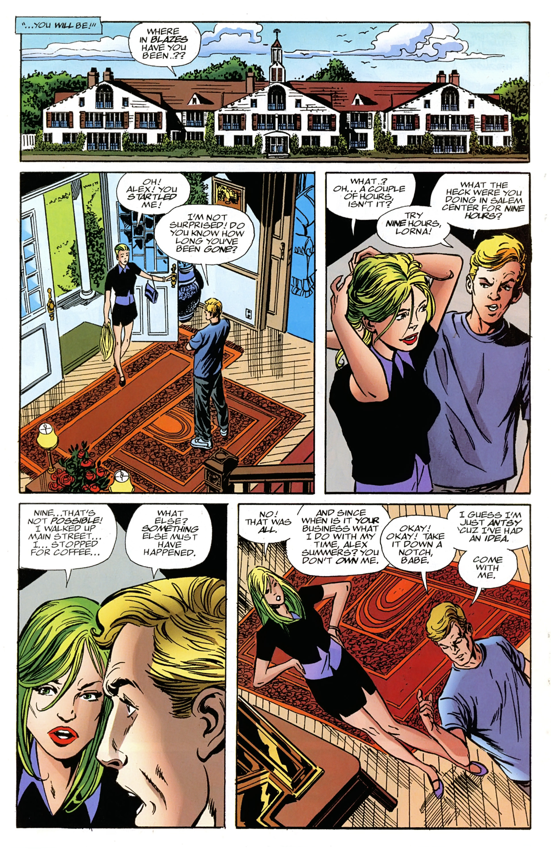 Read online X-Men: Hidden Years comic -  Issue #15 - 12