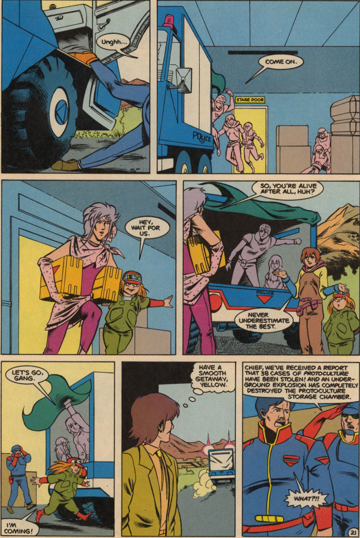 Read online Robotech The New Generation comic -  Issue #5 - 28