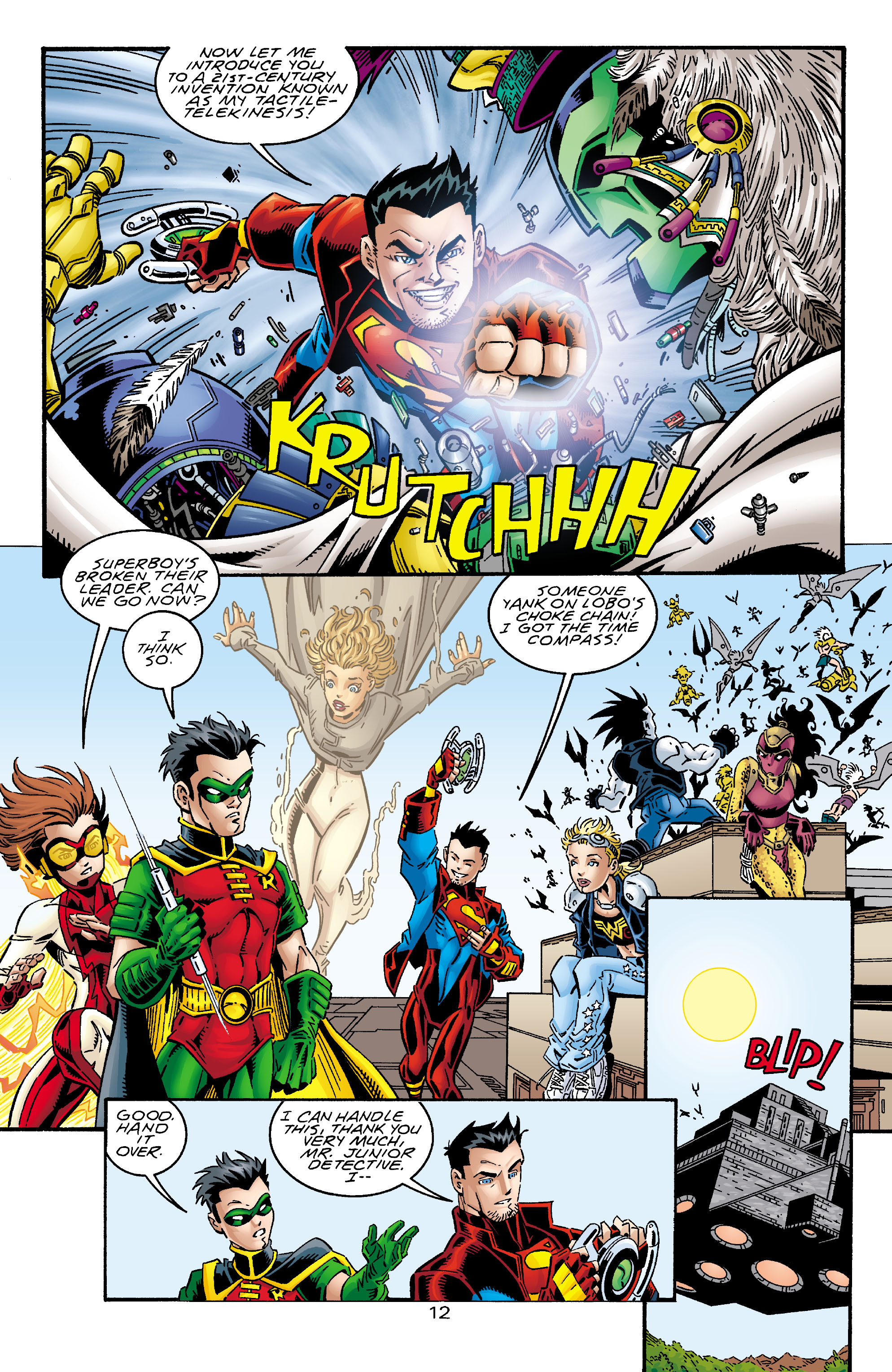 Read online Young Justice: Our Worlds at War comic -  Issue # Full - 12