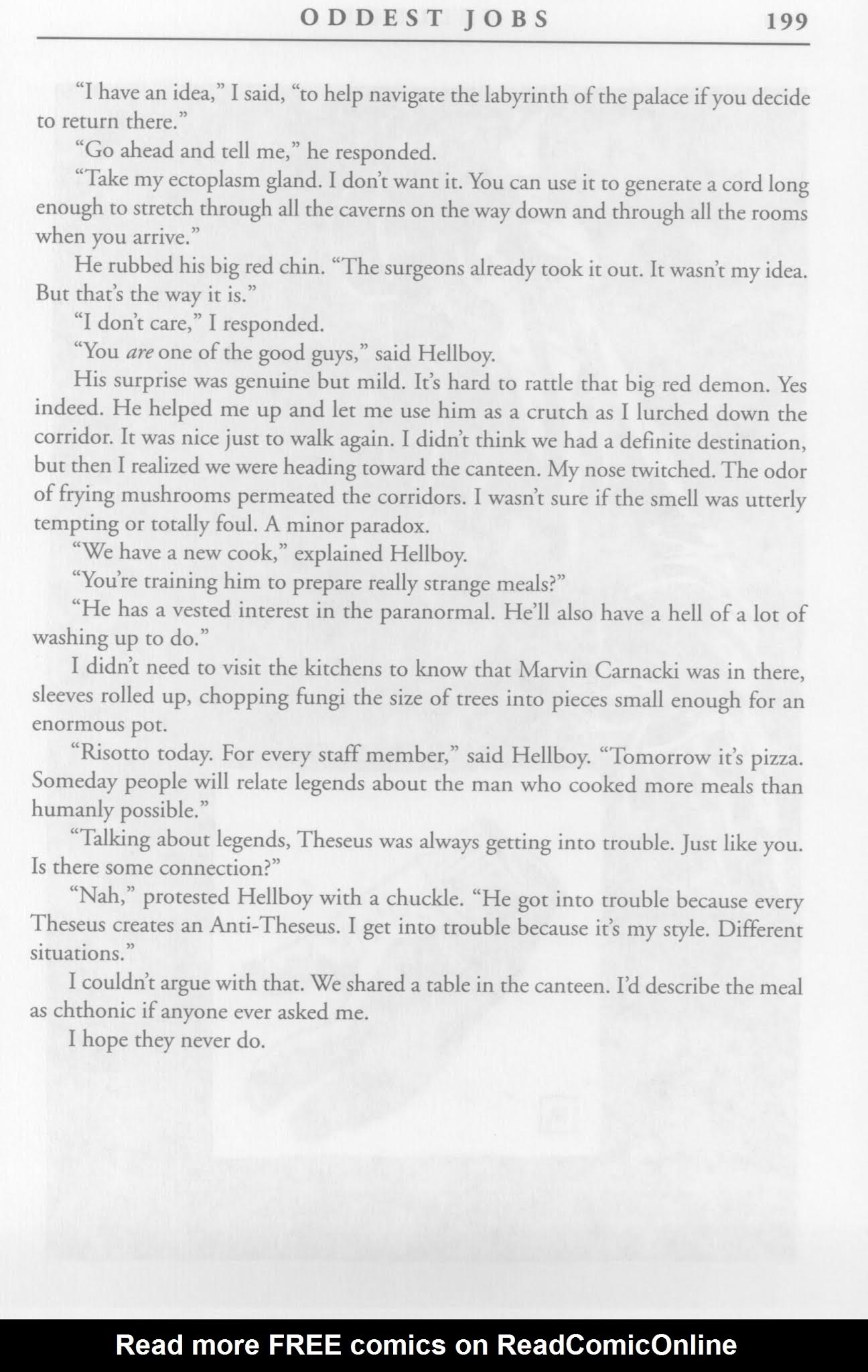 Read online Hellboy: Oddest Jobs comic -  Issue # TPB (Part 2) - 96