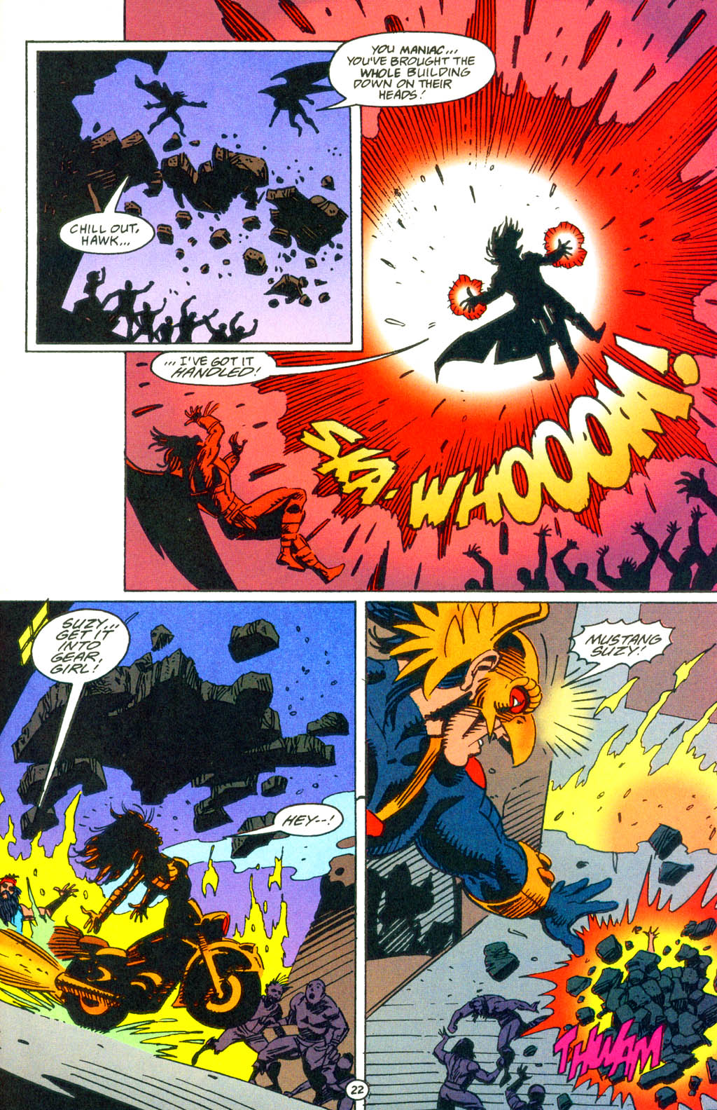 Hawkman (1993) Issue #7 #10 - English 21