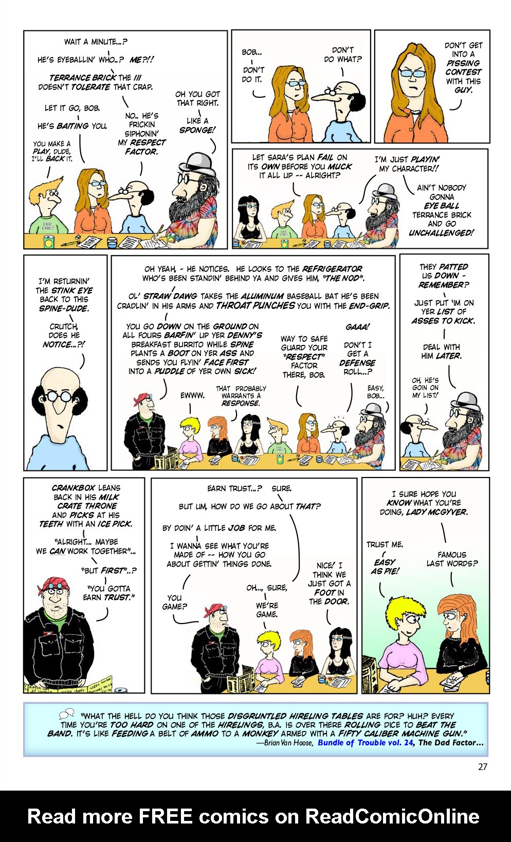 Read online Knights of the Dinner Table comic -  Issue #198 - 29
