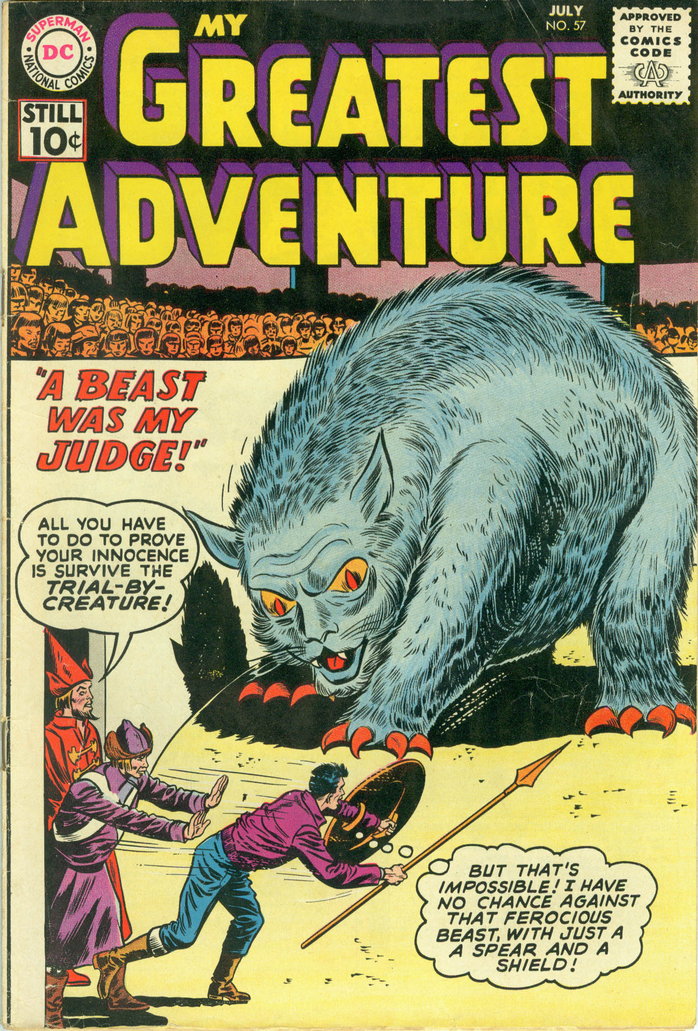 Read online My Greatest Adventure comic -  Issue #57 - 1