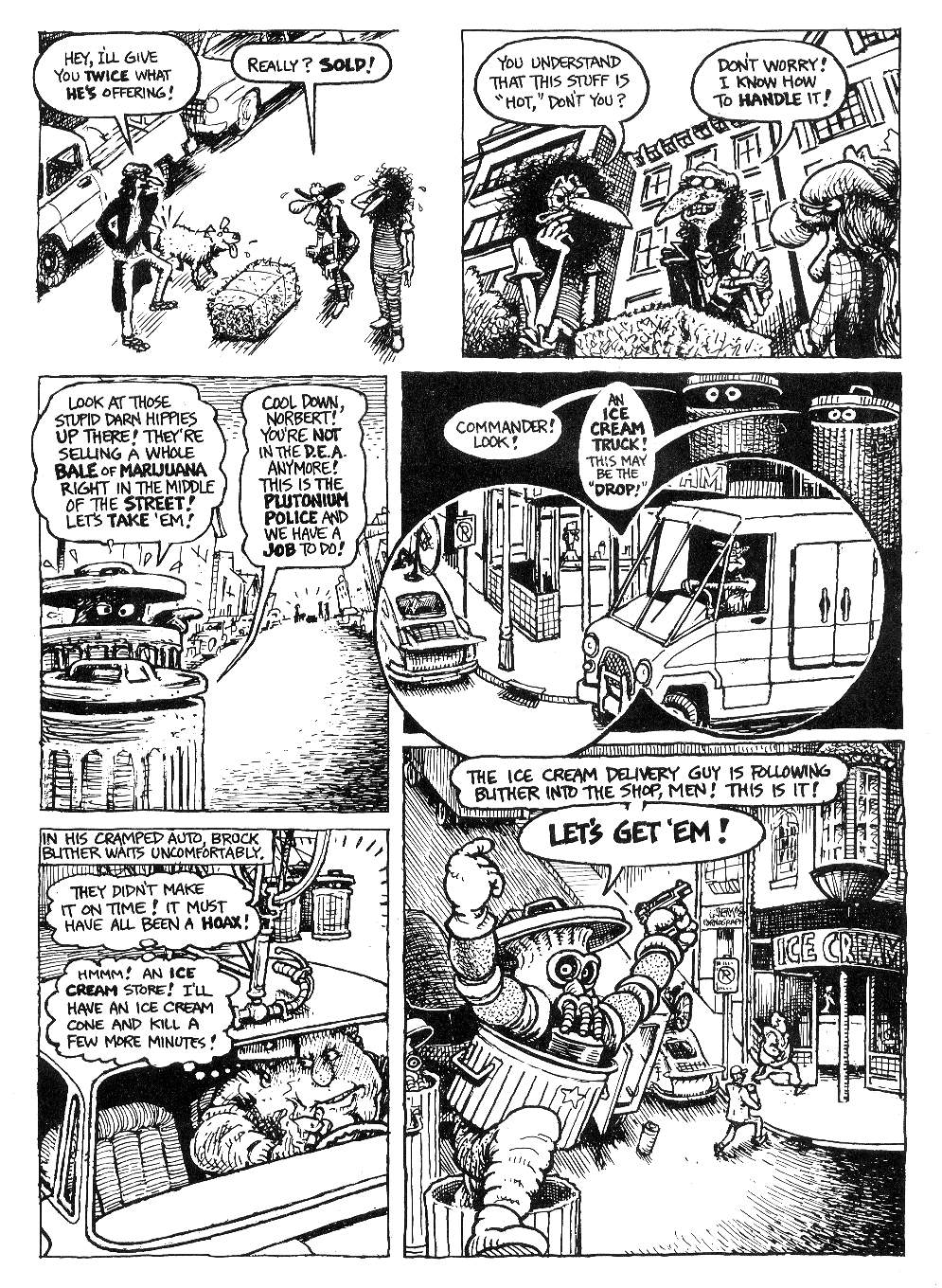 Read online The Fabulous Furry Freak Brothers comic -  Issue #7 - 11