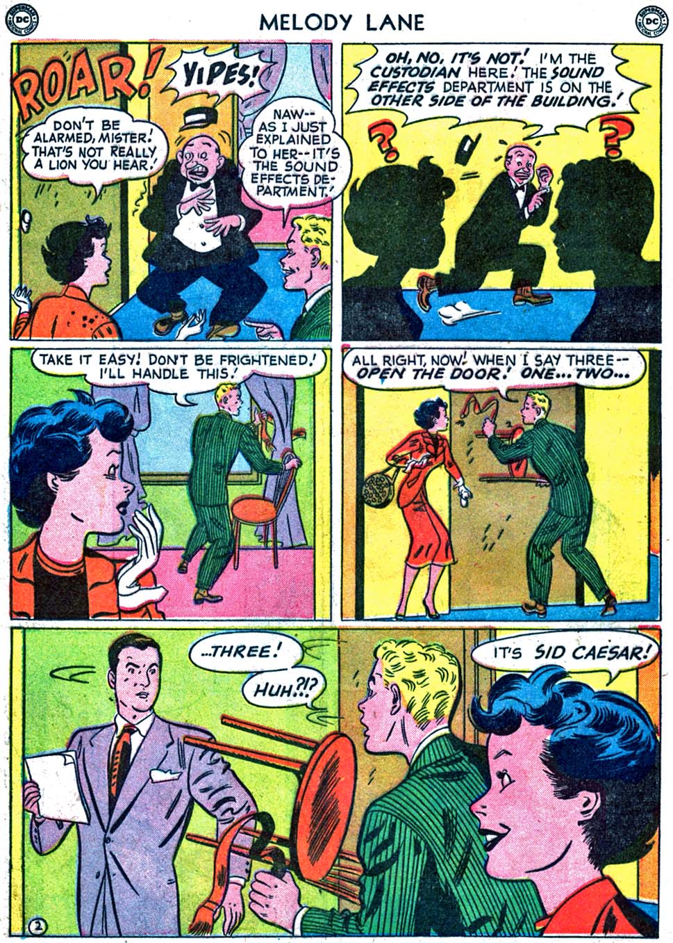 Read online Miss Melody Lane of Broadway comic -  Issue #2 - 16
