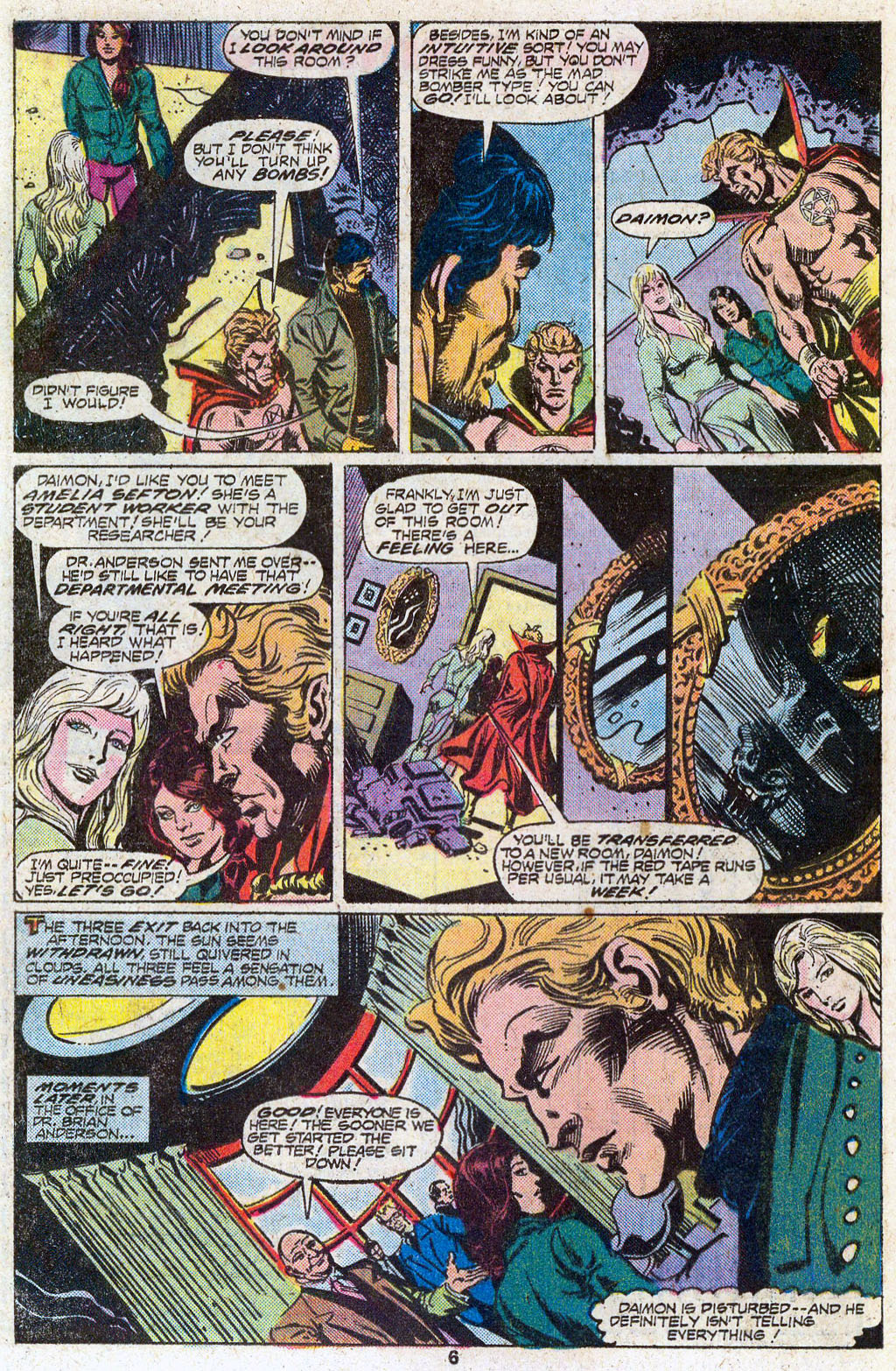 Read online Son of Satan comic -  Issue #5 - 7
