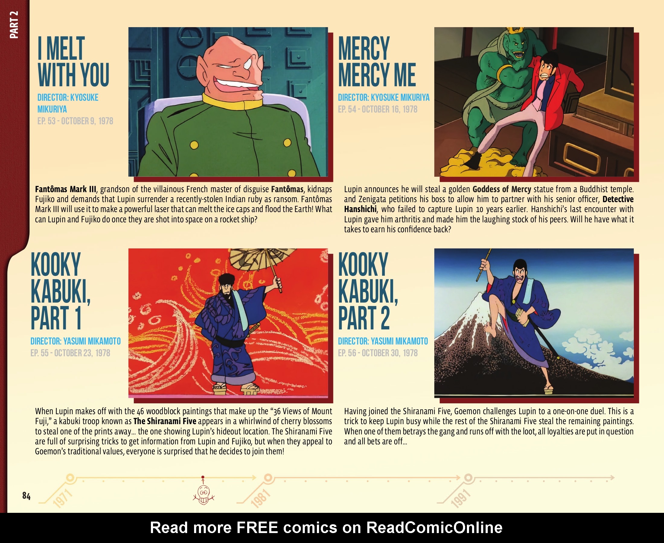 Read online 50 Animated Years of Lupin III comic -  Issue # TPB (Part 1) - 85