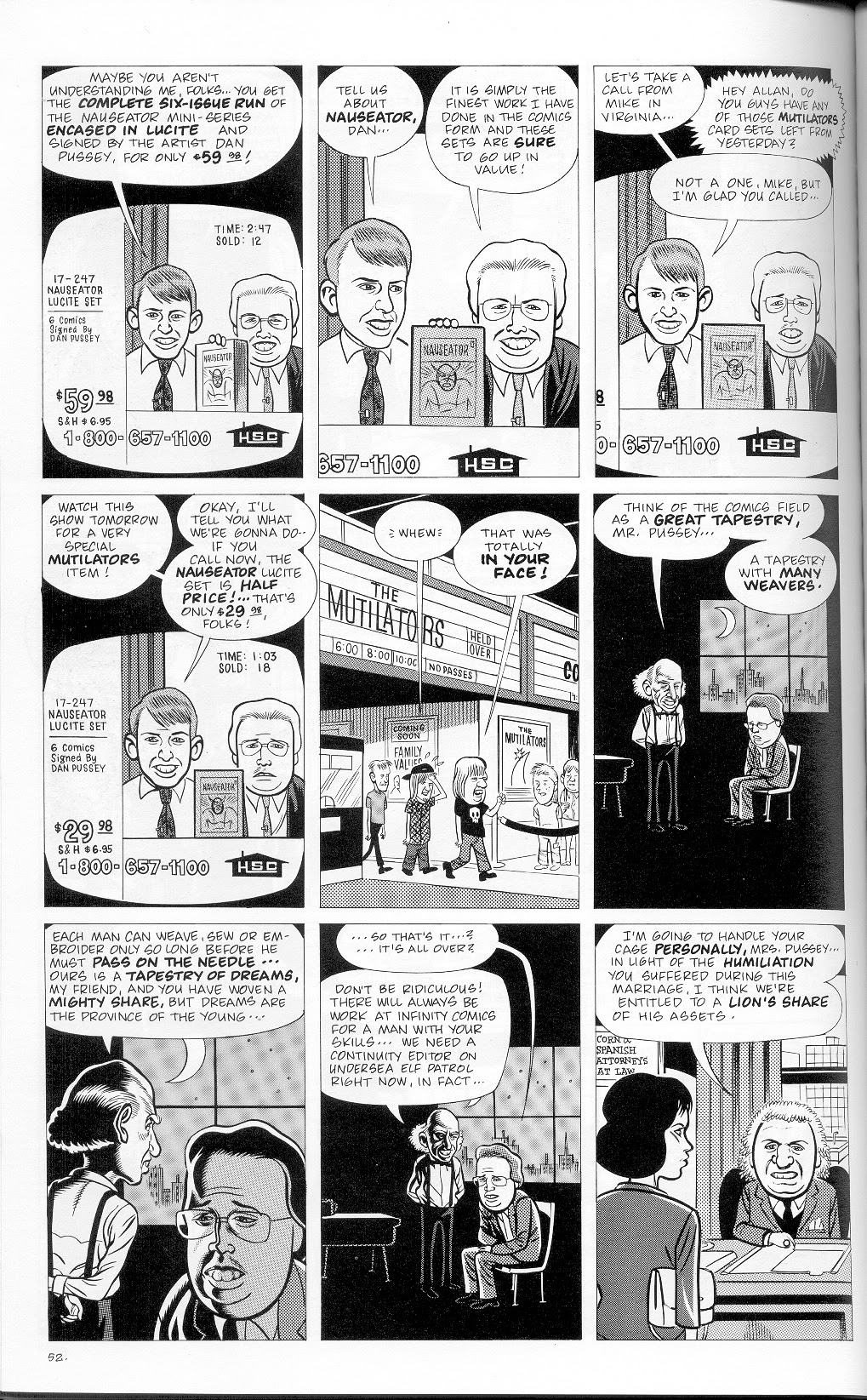 Read online Pussey! comic -  Issue # Full - 52