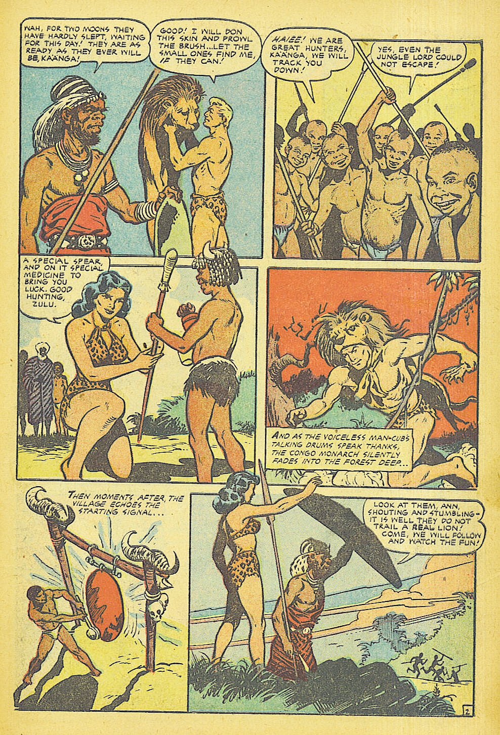 Read online Jungle Comics comic -  Issue #141 - 5