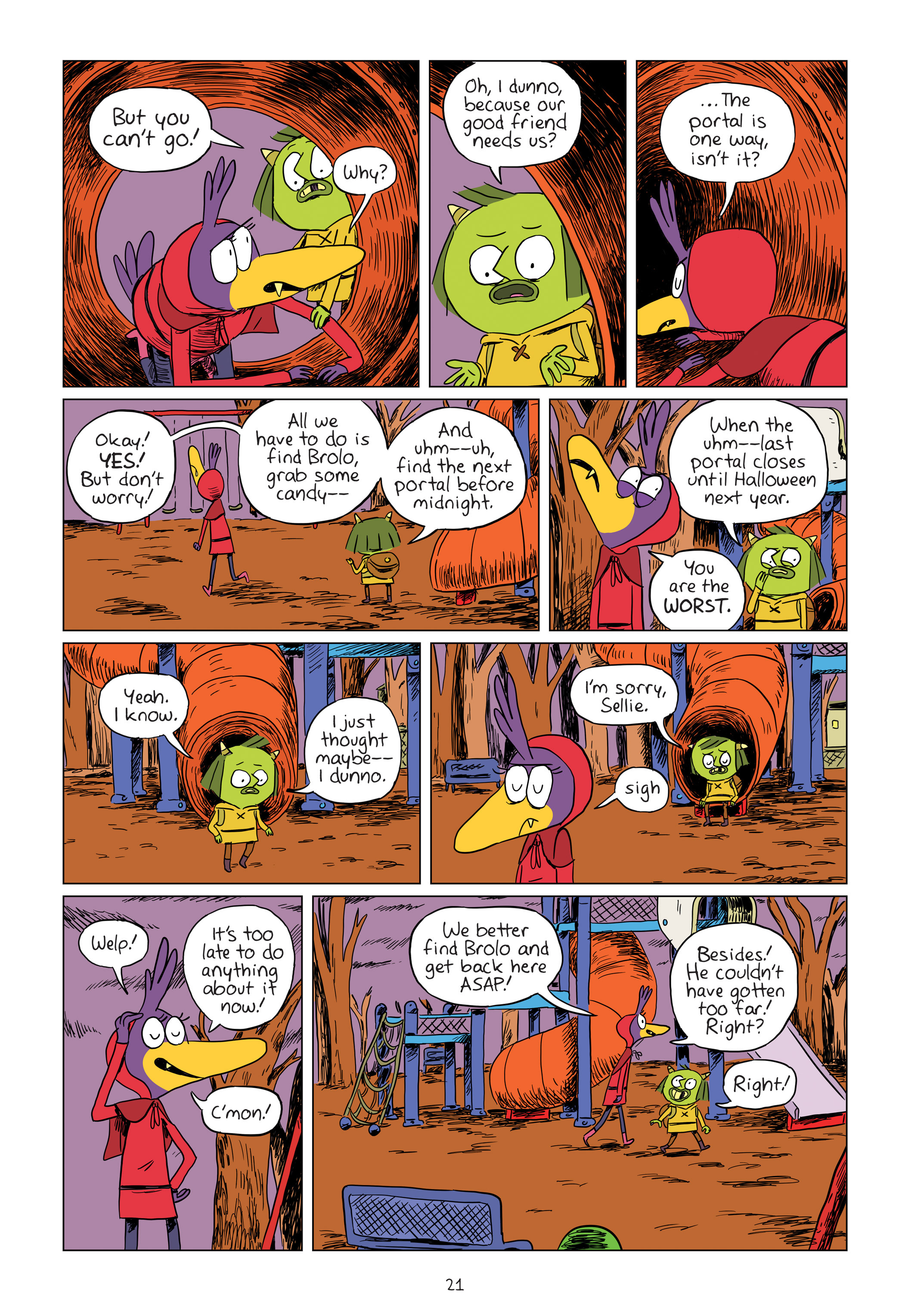 Read online Costume Quest: Invasion of the Candy Snatchers comic -  Issue # Full - 21