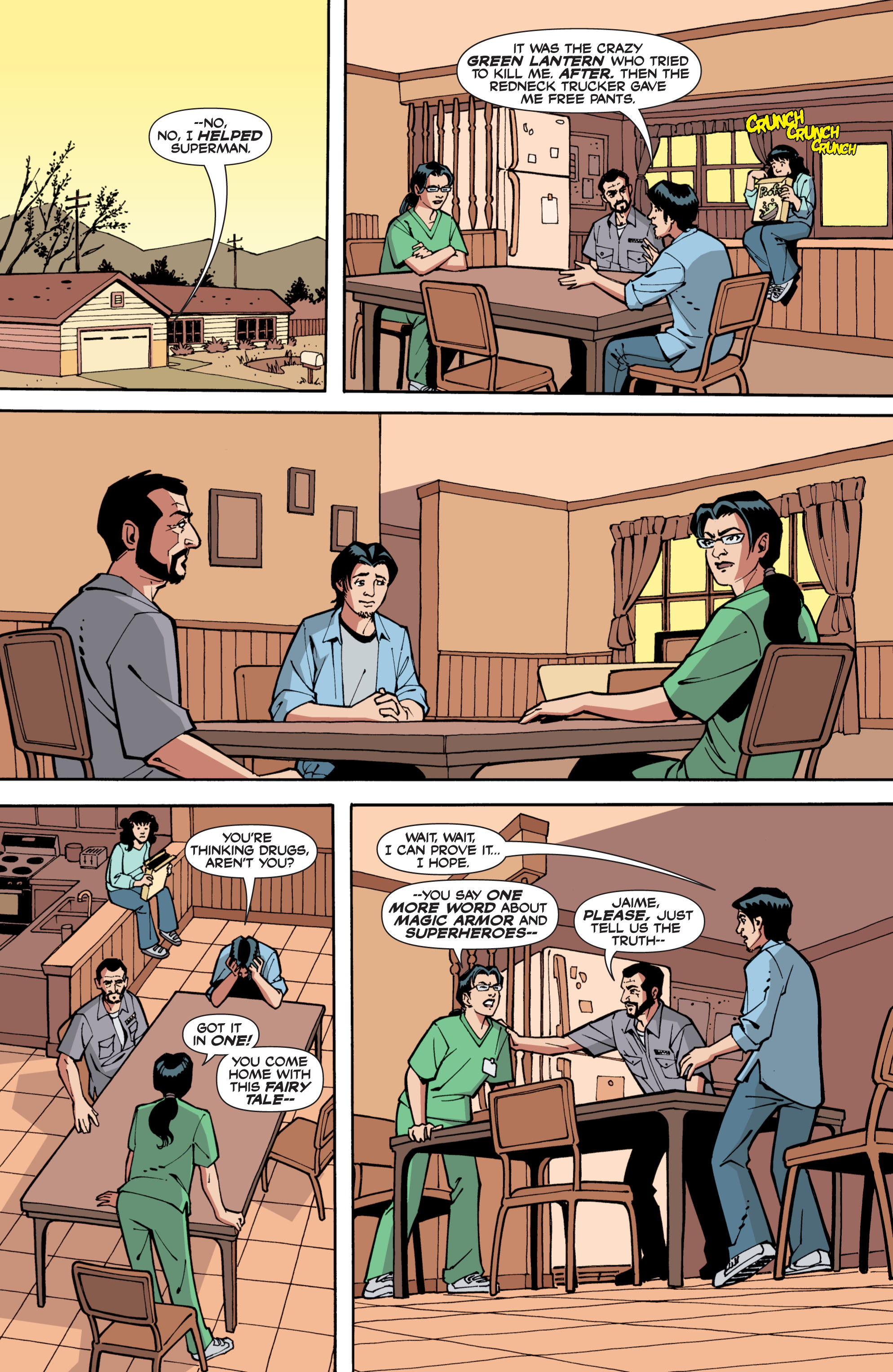 Read online Blue Beetle (2006) comic -  Issue #3 - 4