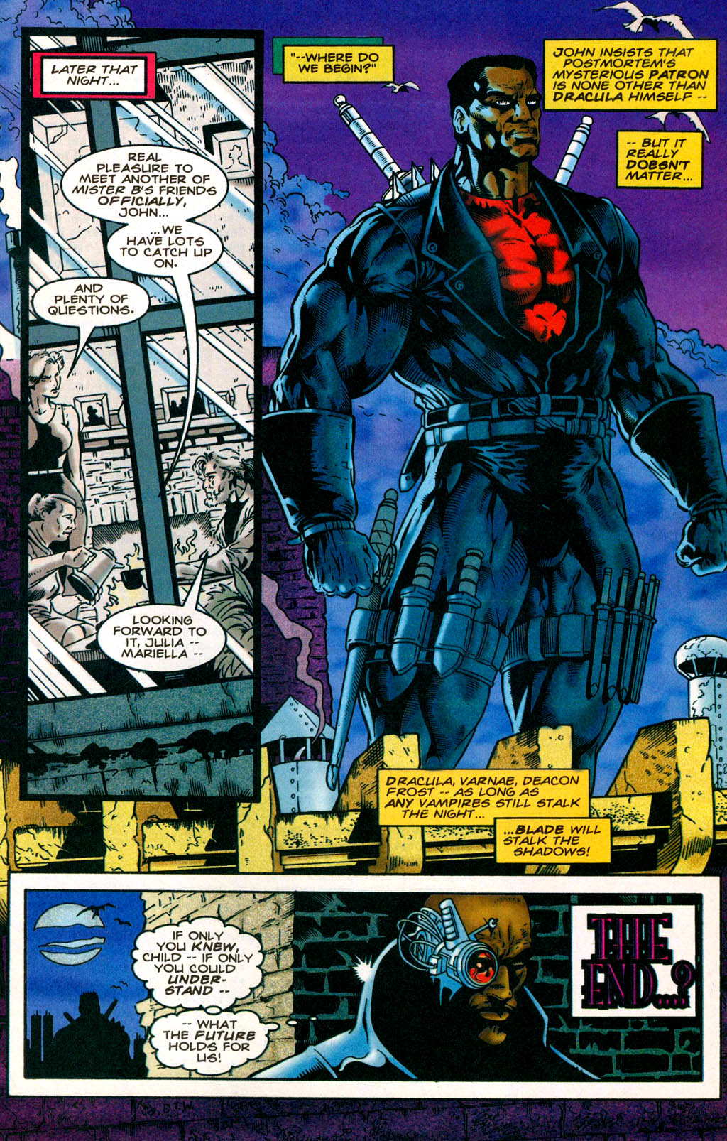 Read online Blade: The Vampire-Hunter comic -  Issue #10 - 21