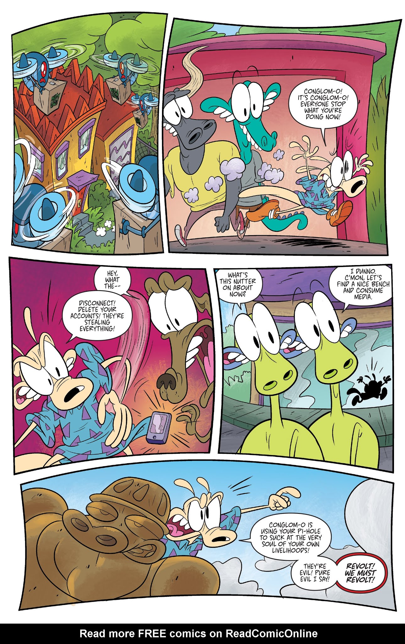 Read online Rocko's Modern Life (2017) comic -  Issue #7 - 15