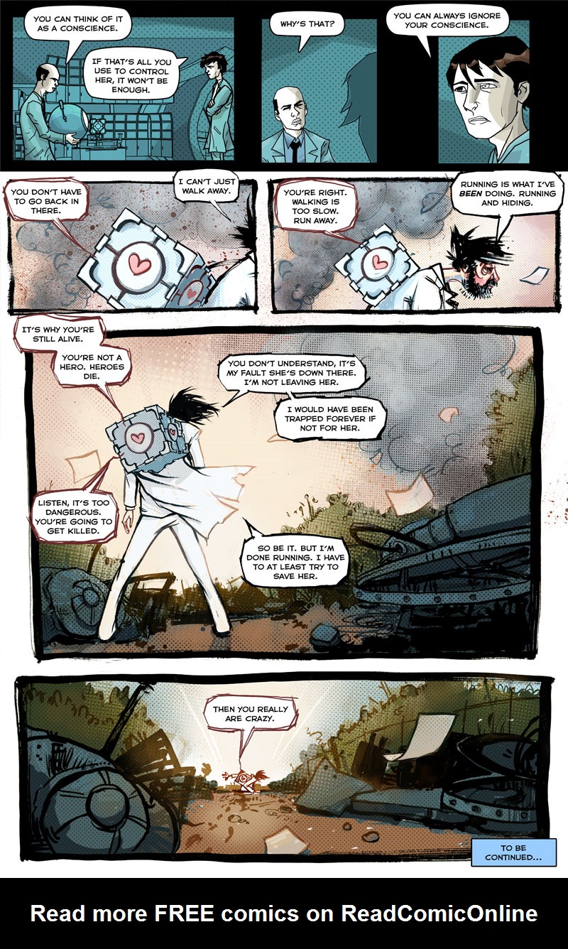 Read online Portal 2: Lab Rat comic -  Issue # Full - 16