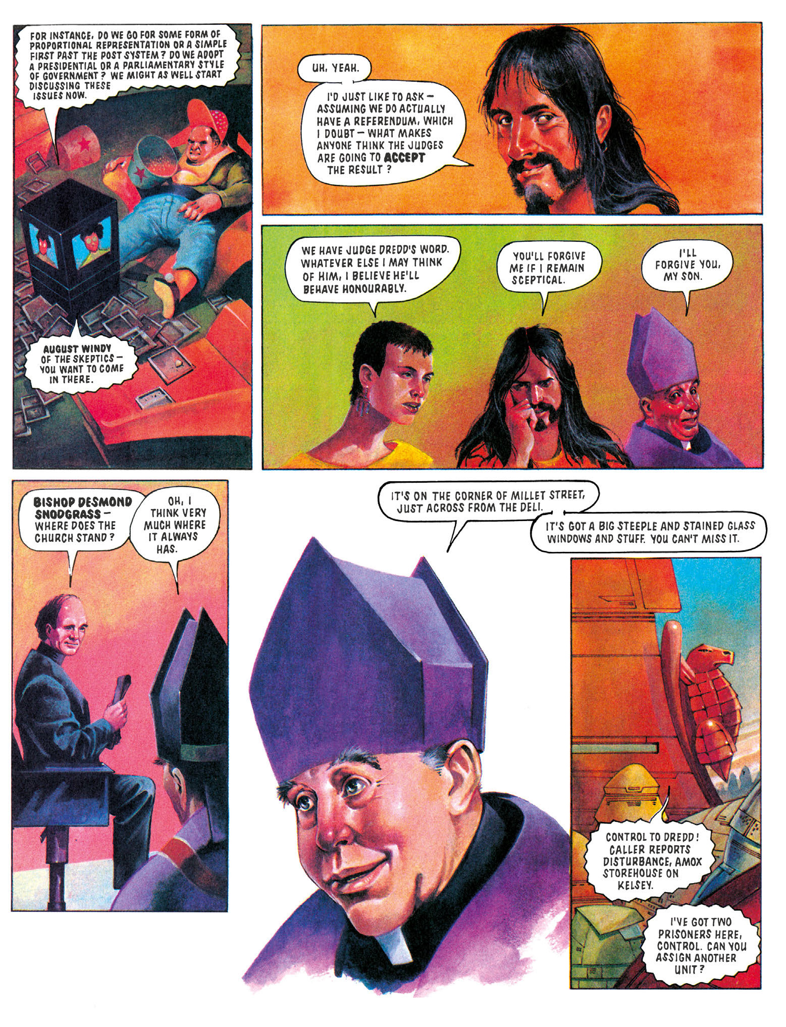 Read online Essential Judge Dredd: America comic -  Issue # TPB (Part 2) - 23